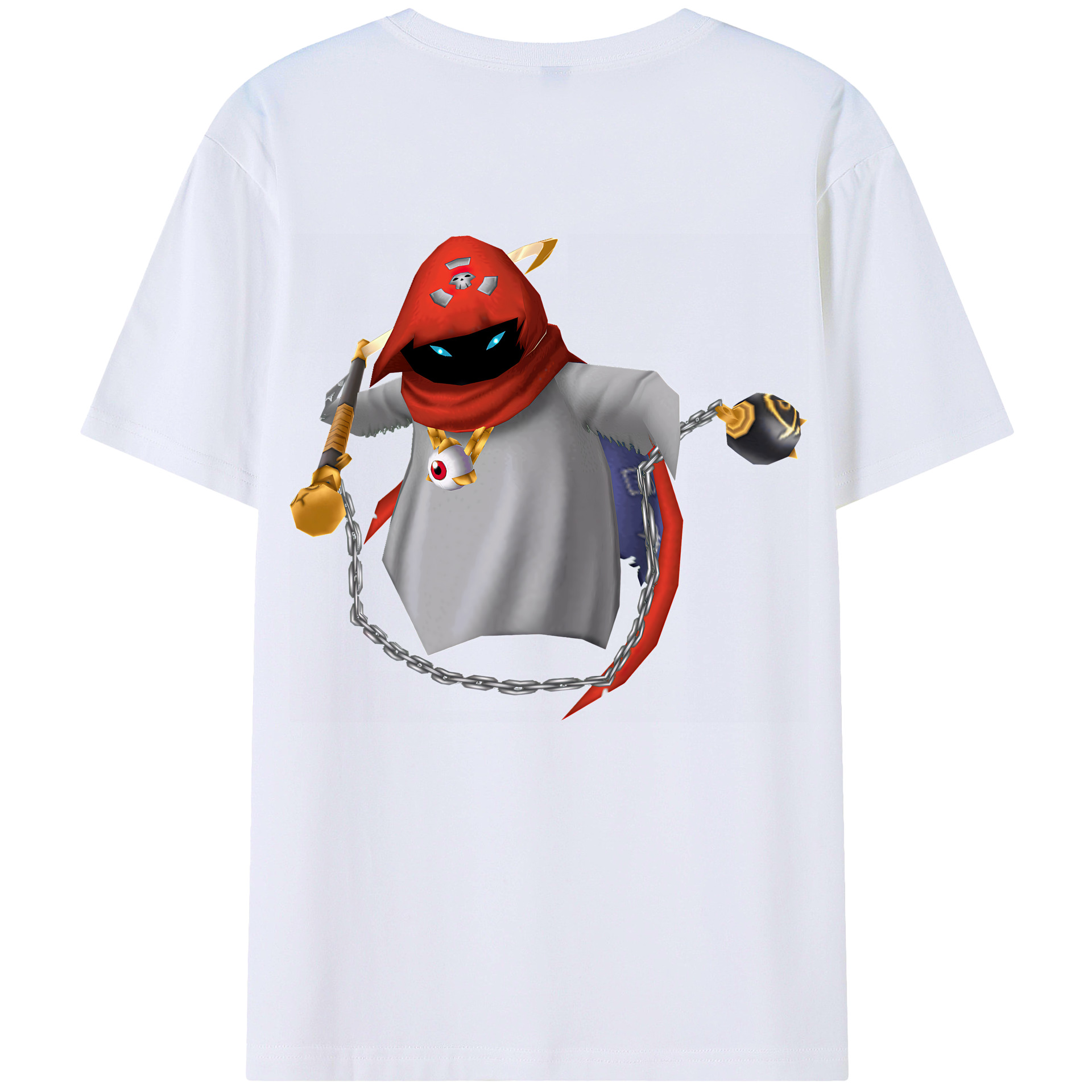 （画像用） Digimon デジタルモンスター/デジモン 綿100％ メンズ半袖Tシャツ（バックプリント） 通気性