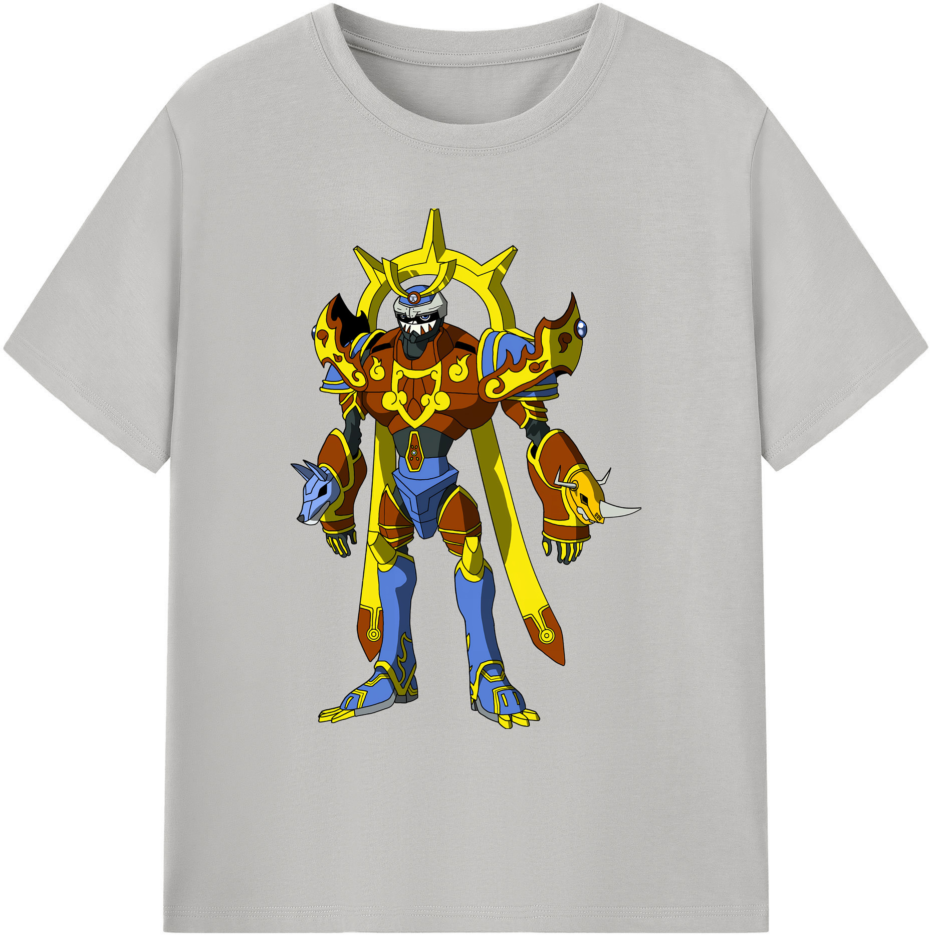 （画像用） Digimon デジタルモンスター/デジモン 綿100％ メンズ半袖Tシャツ｜肌触りやわらか＆通気性