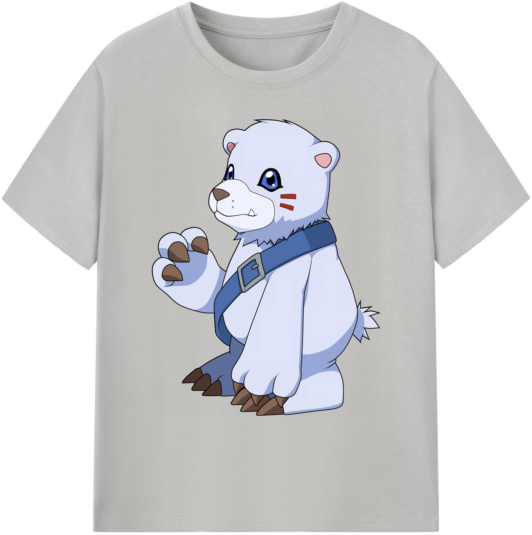 （画像用） Digimon デジタルモンスター/デジモン 綿100％ メンズ半袖Tシャツ｜肌触りやわらか＆通気性