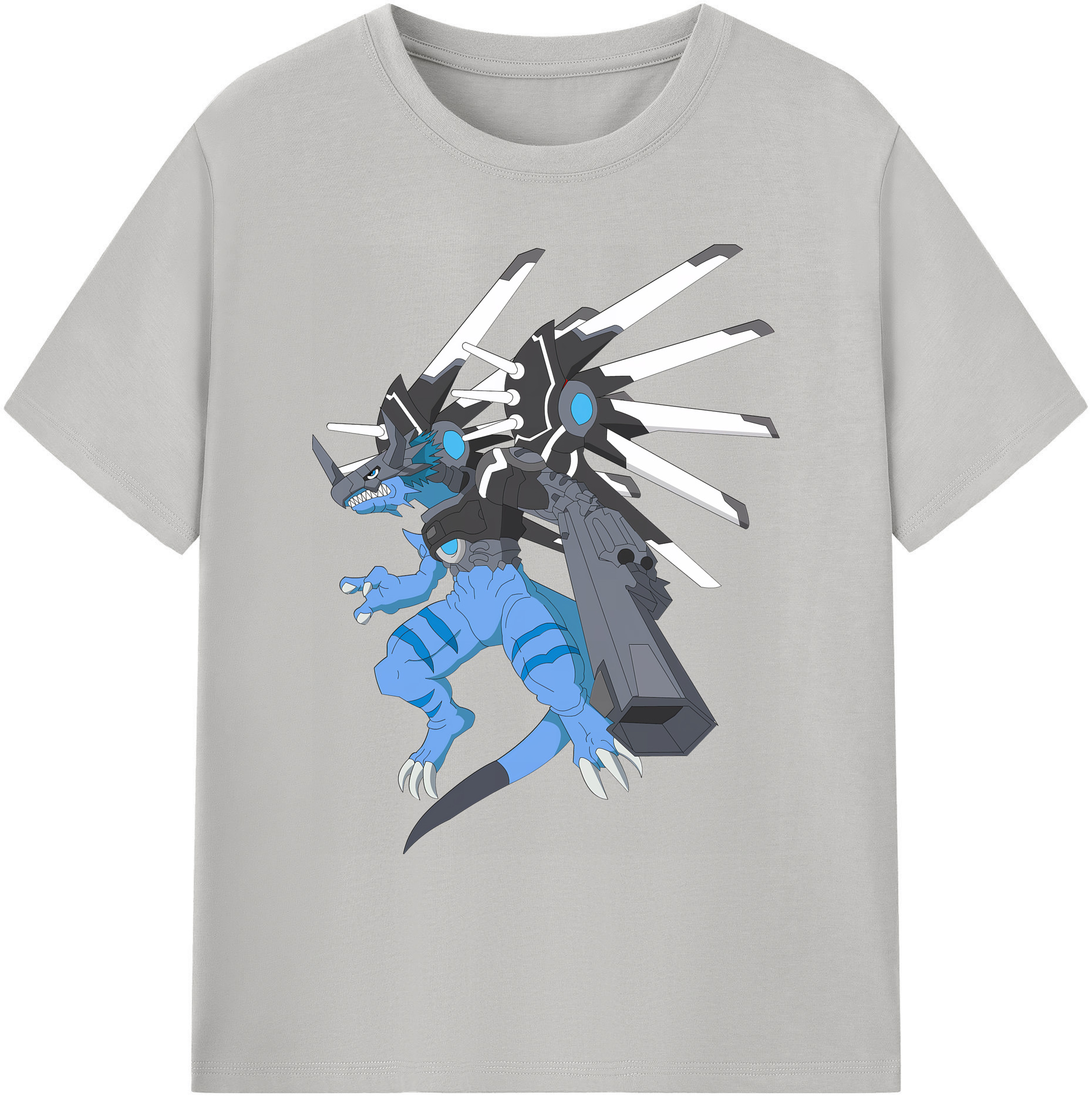 （画像用） Digimon デジタルモンスター/デジモン 綿100％ メンズ半袖Tシャツ｜肌触りやわらか＆通気性