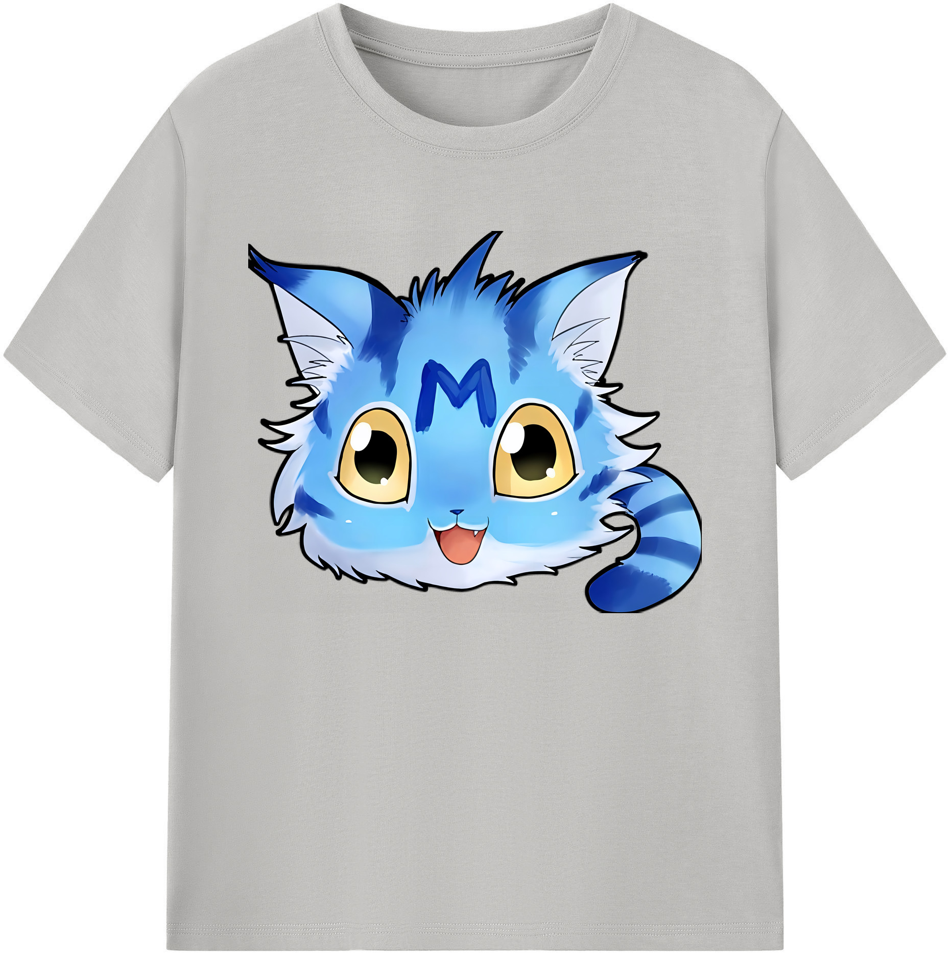 （画像用） Digimon デジタルモンスター/デジモン 綿100％ メンズ半袖Tシャツ｜肌触りやわらか＆通気性
