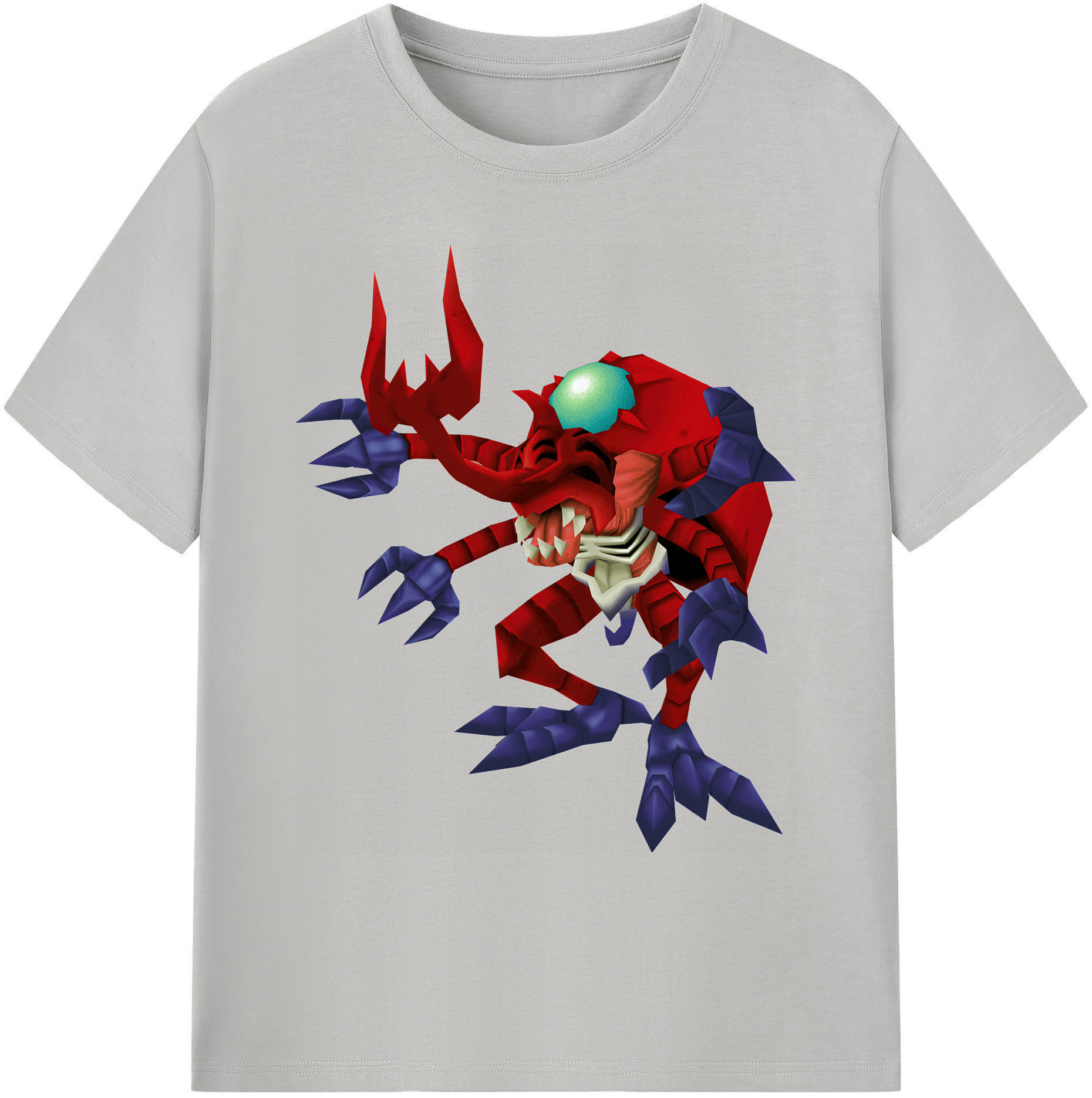 （画像用） Digimon デジタルモンスター/デジモン 綿100％ メンズ半袖Tシャツ｜肌触りやわらか＆通気性
