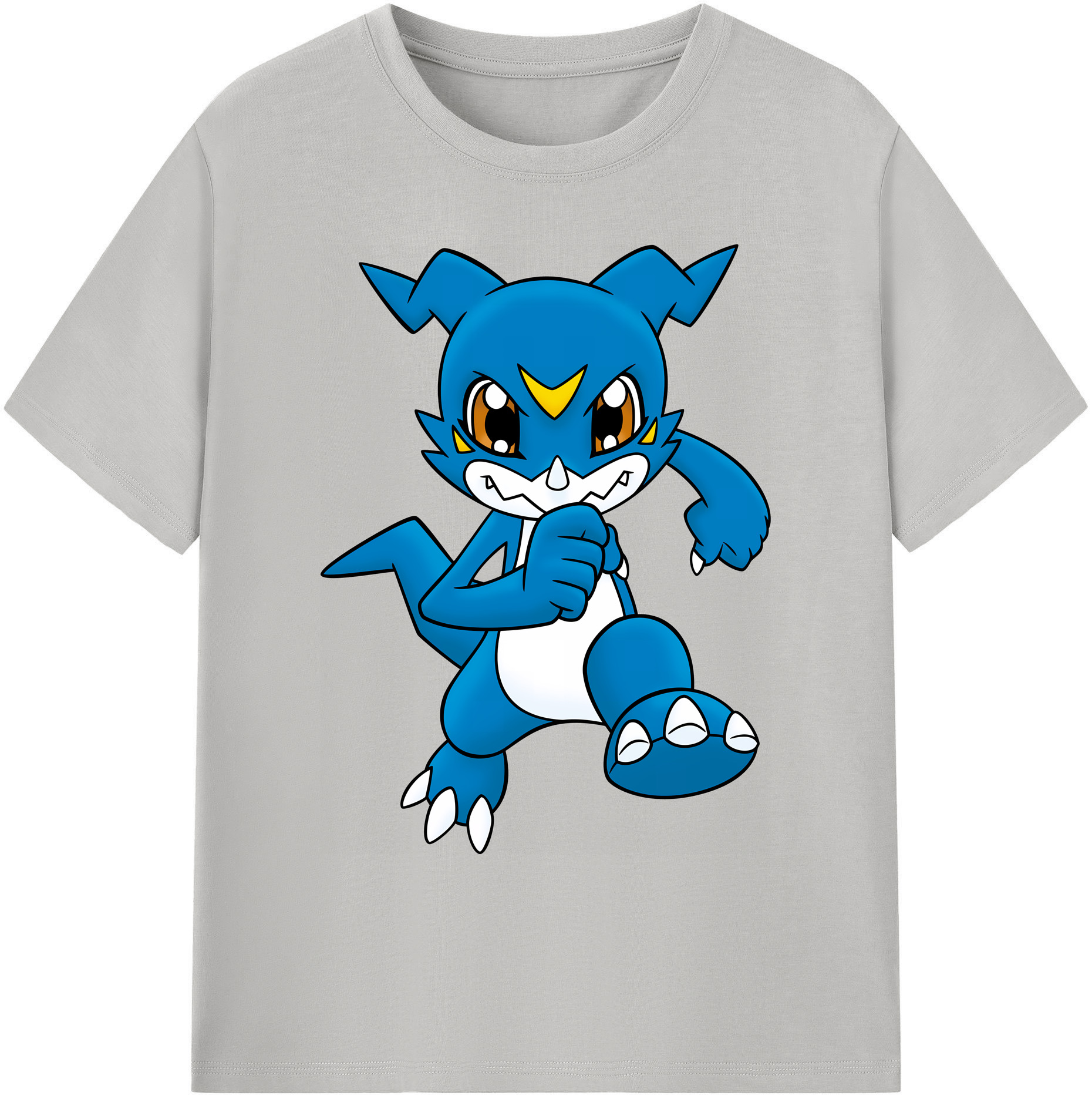 （画像用） Digimon デジタルモンスター/デジモン 綿100％ メンズ半袖Tシャツ｜肌触りやわらか＆通気性