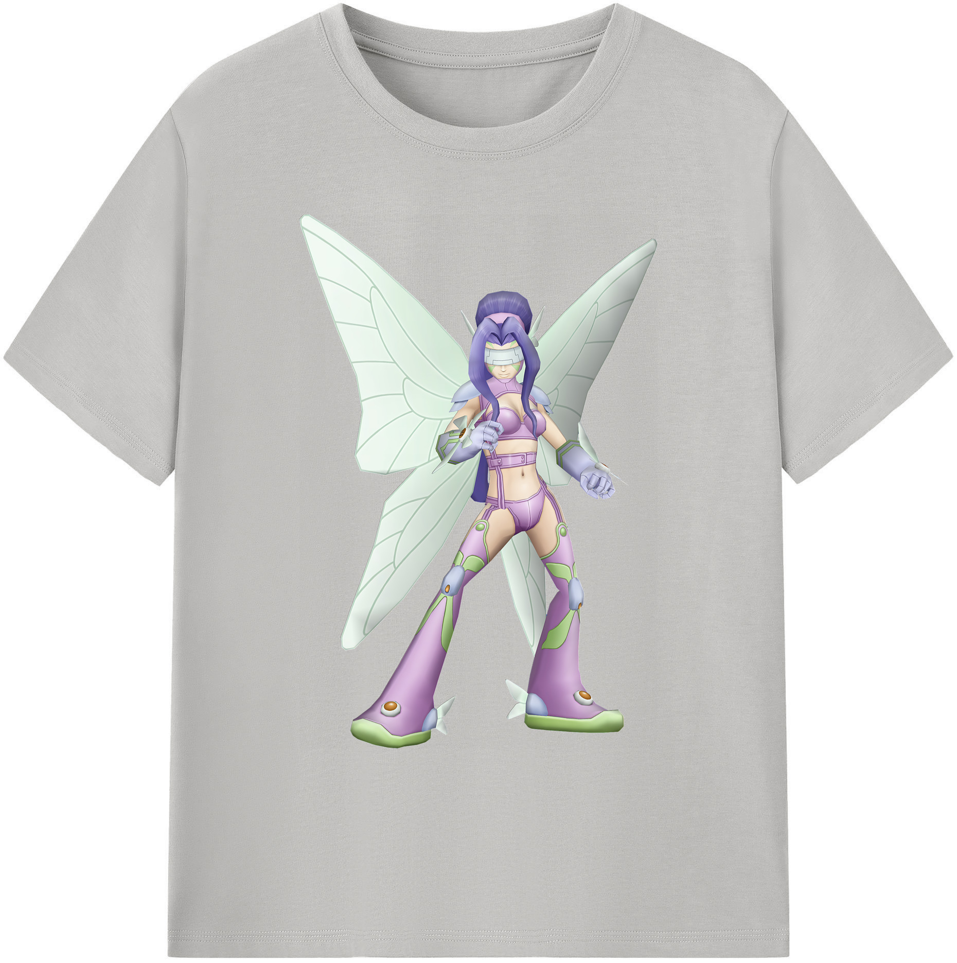 （画像用） Digimon デジタルモンスター/デジモン 綿100％ メンズ半袖Tシャツ｜肌触りやわらか＆通気性