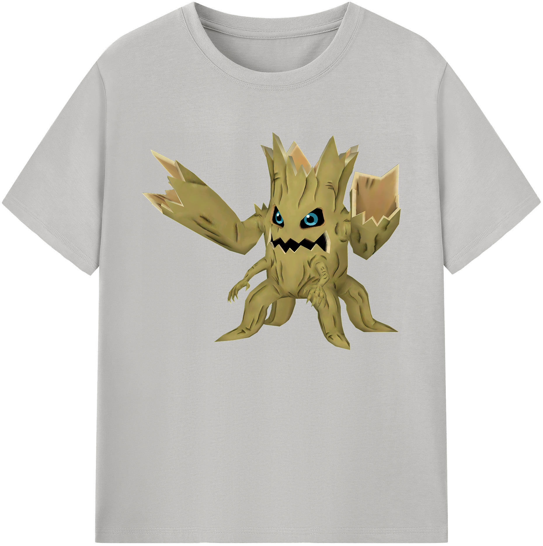 （画像用） Digimon デジタルモンスター/デジモン 綿100％ メンズ半袖Tシャツ｜肌触りやわらか＆通気性