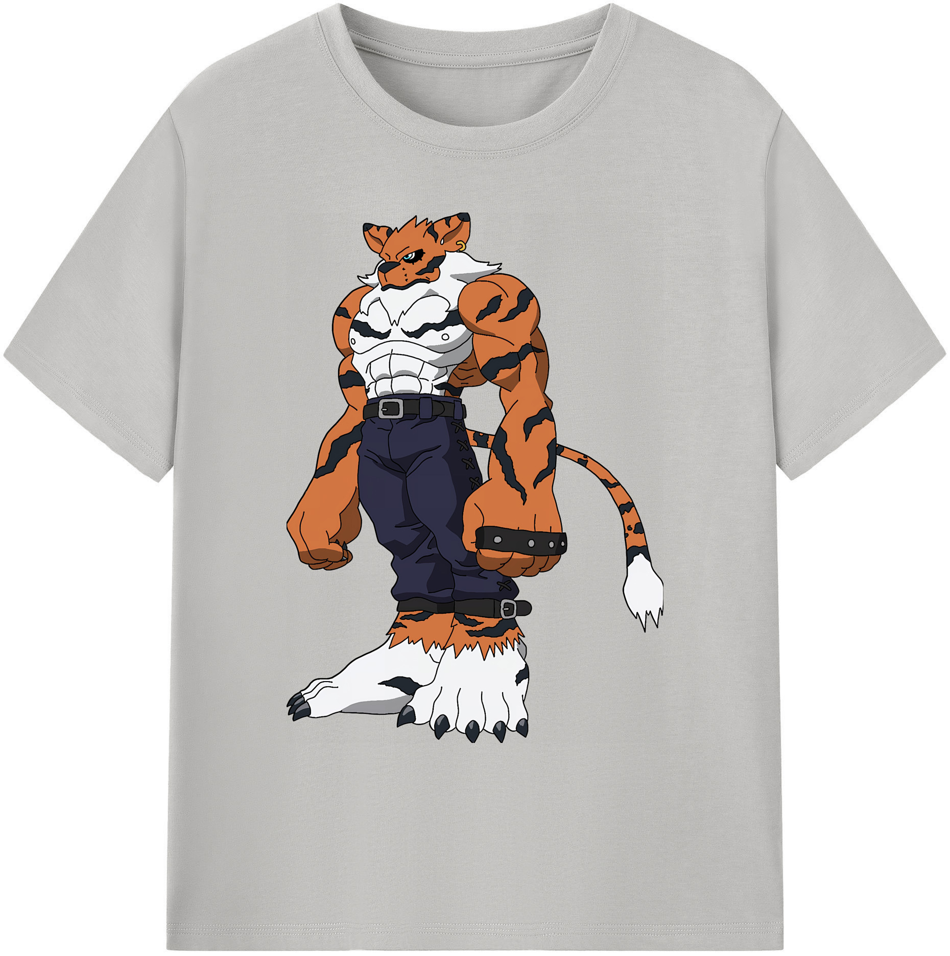 （画像用） Digimon デジタルモンスター/デジモン 綿100％ メンズ半袖Tシャツ｜肌触りやわらか＆通気性