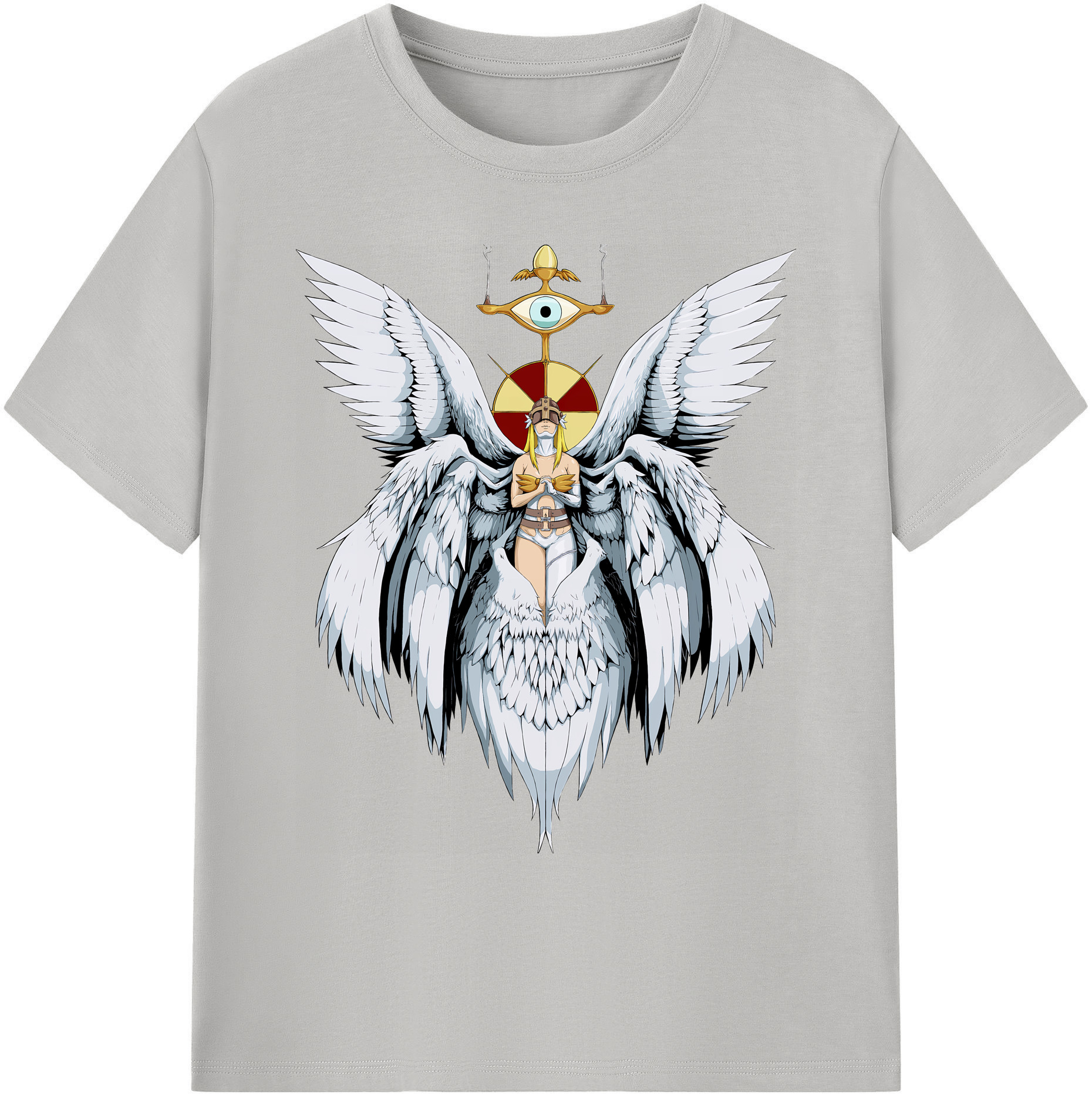 （画像用） Digimon デジタルモンスター/デジモン 綿100％ メンズ半袖Tシャツ｜肌触りやわらか＆通気性