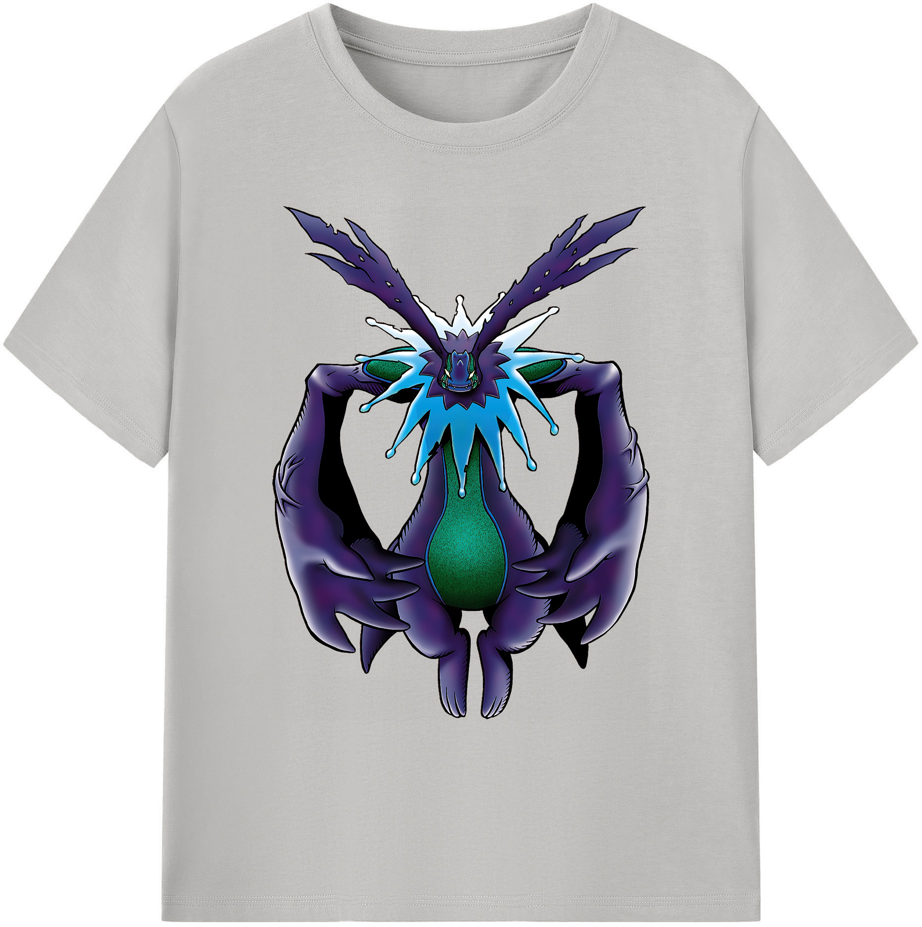 （画像用） Digimon デジタルモンスター/デジモン 綿100％ メンズ半袖Tシャツ｜肌触りやわらか＆通気性