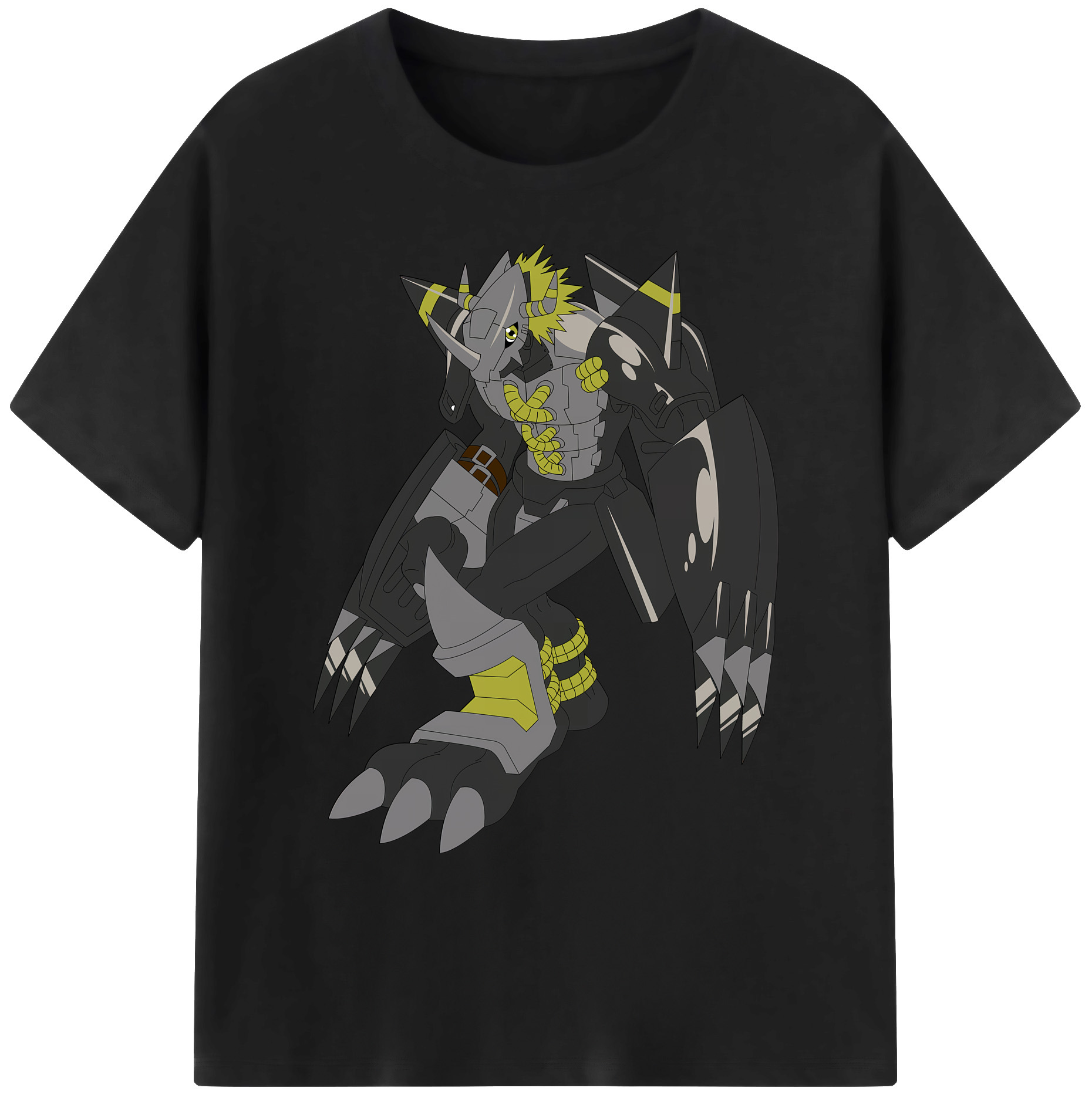 （画像用） Digimon デジタルモンスター/デジモン 綿100％ メンズ半袖Tシャツ｜肌触りやわらか＆通気性