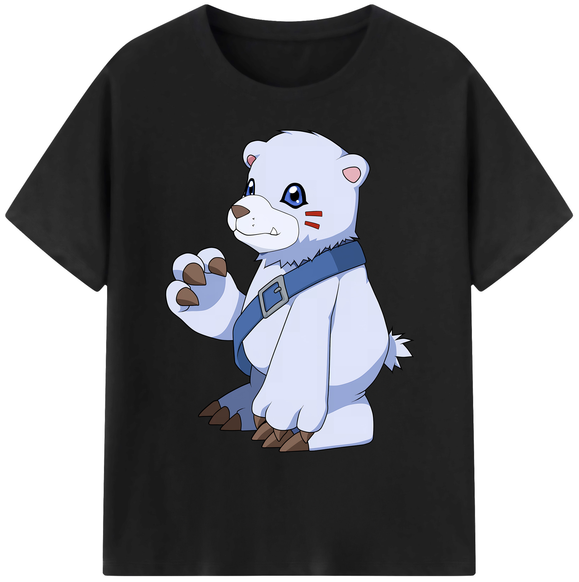 （画像用） Digimon デジタルモンスター/デジモン 綿100％ メンズ半袖Tシャツ｜肌触りやわらか＆通気性