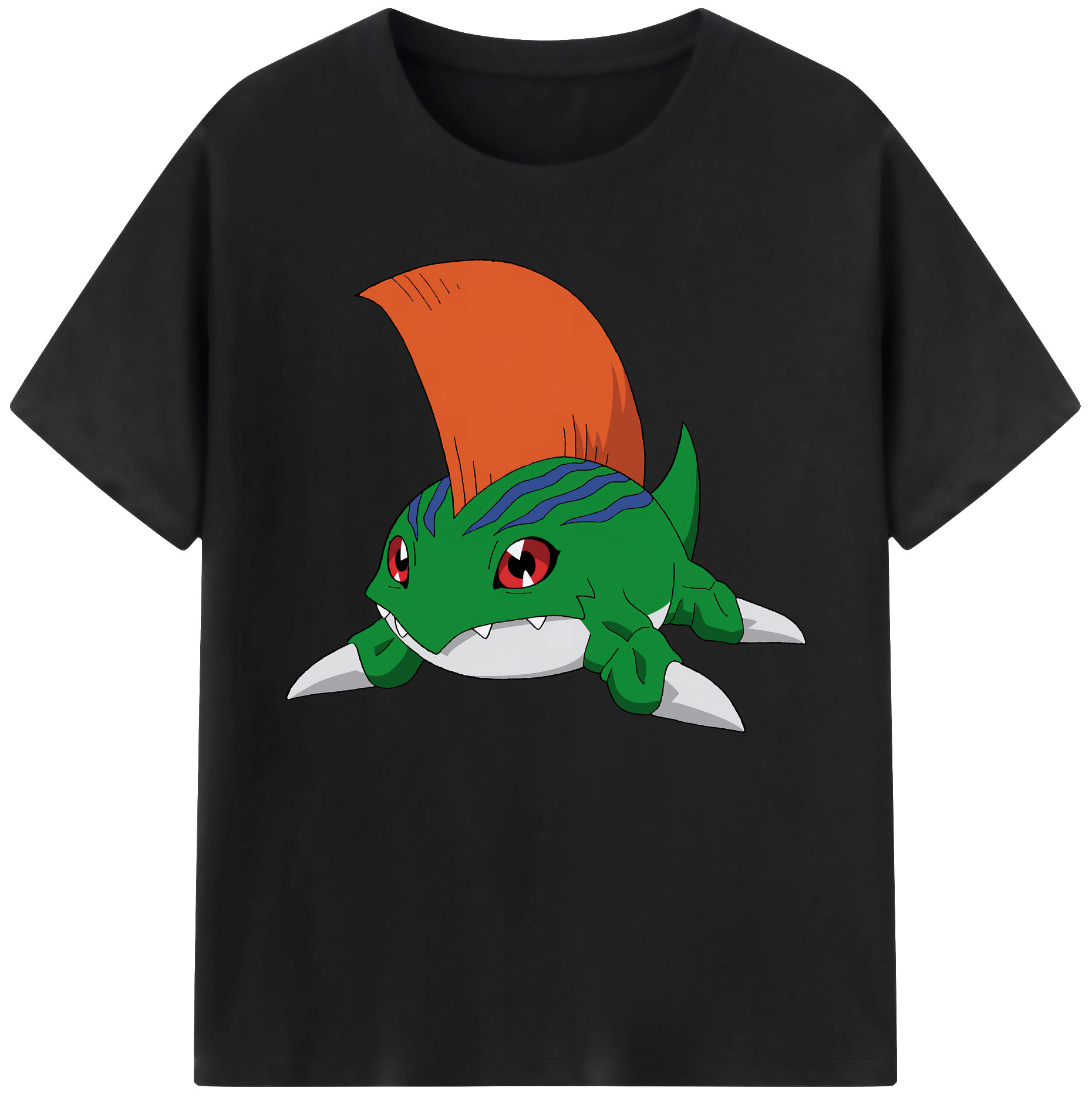 （画像用） Digimon デジタルモンスター/デジモン 綿100％ メンズ半袖Tシャツ｜肌触りやわらか＆通気性
