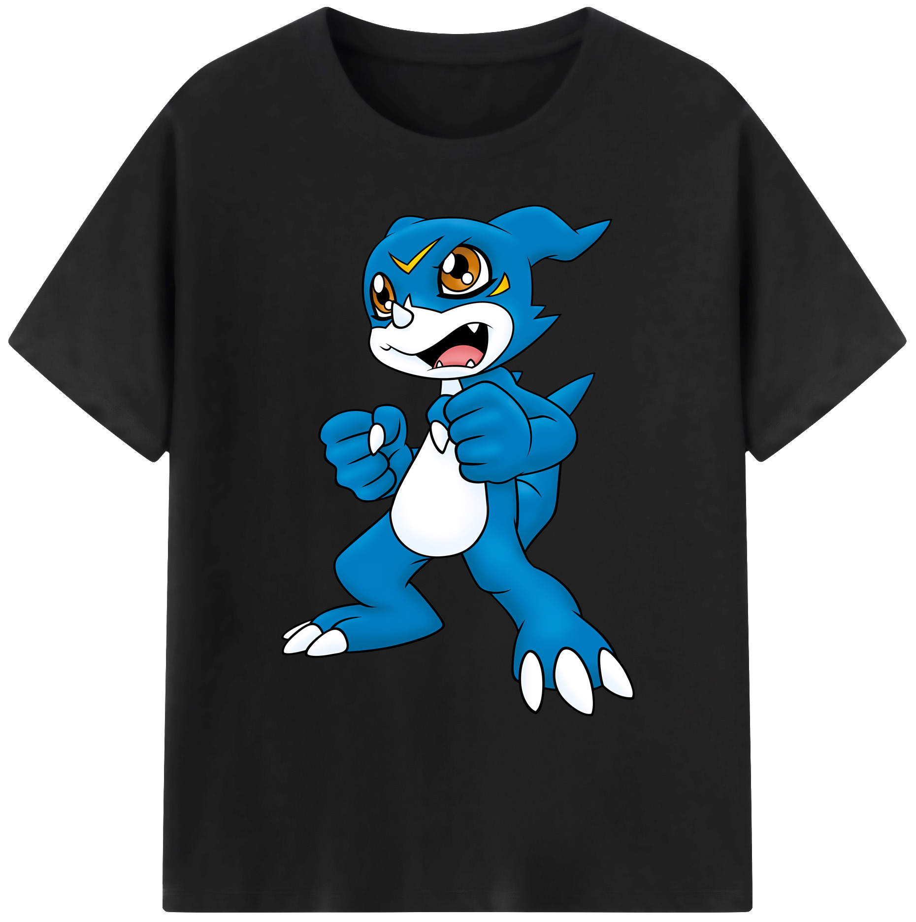 （画像用） Digimon デジタルモンスター/デジモン 綿100％ メンズ半袖Tシャツ｜肌触りやわらか＆通気性