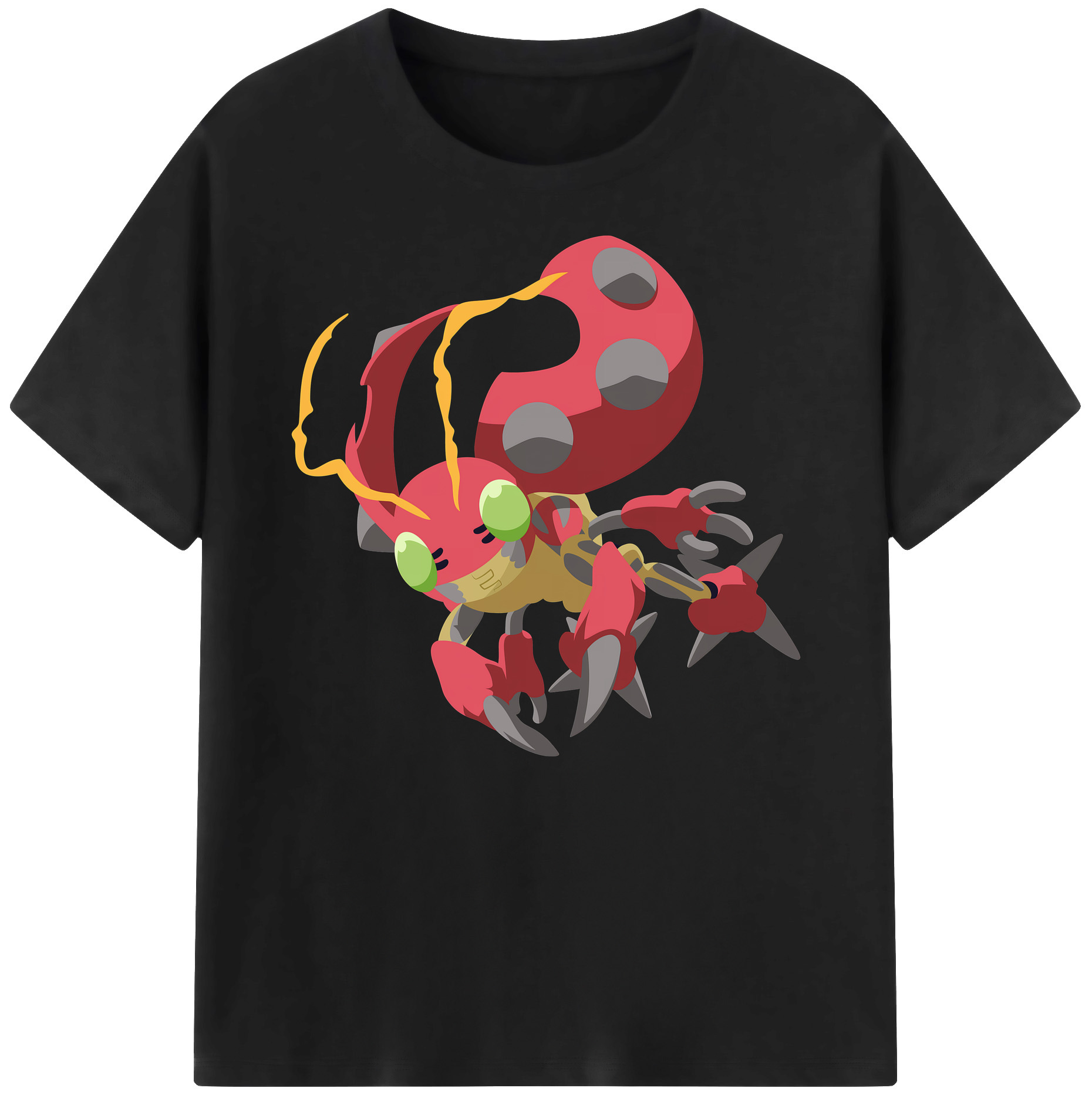 （画像用） Digimon デジタルモンスター/デジモン 綿100％ メンズ半袖Tシャツ｜肌触りやわらか＆通気性
