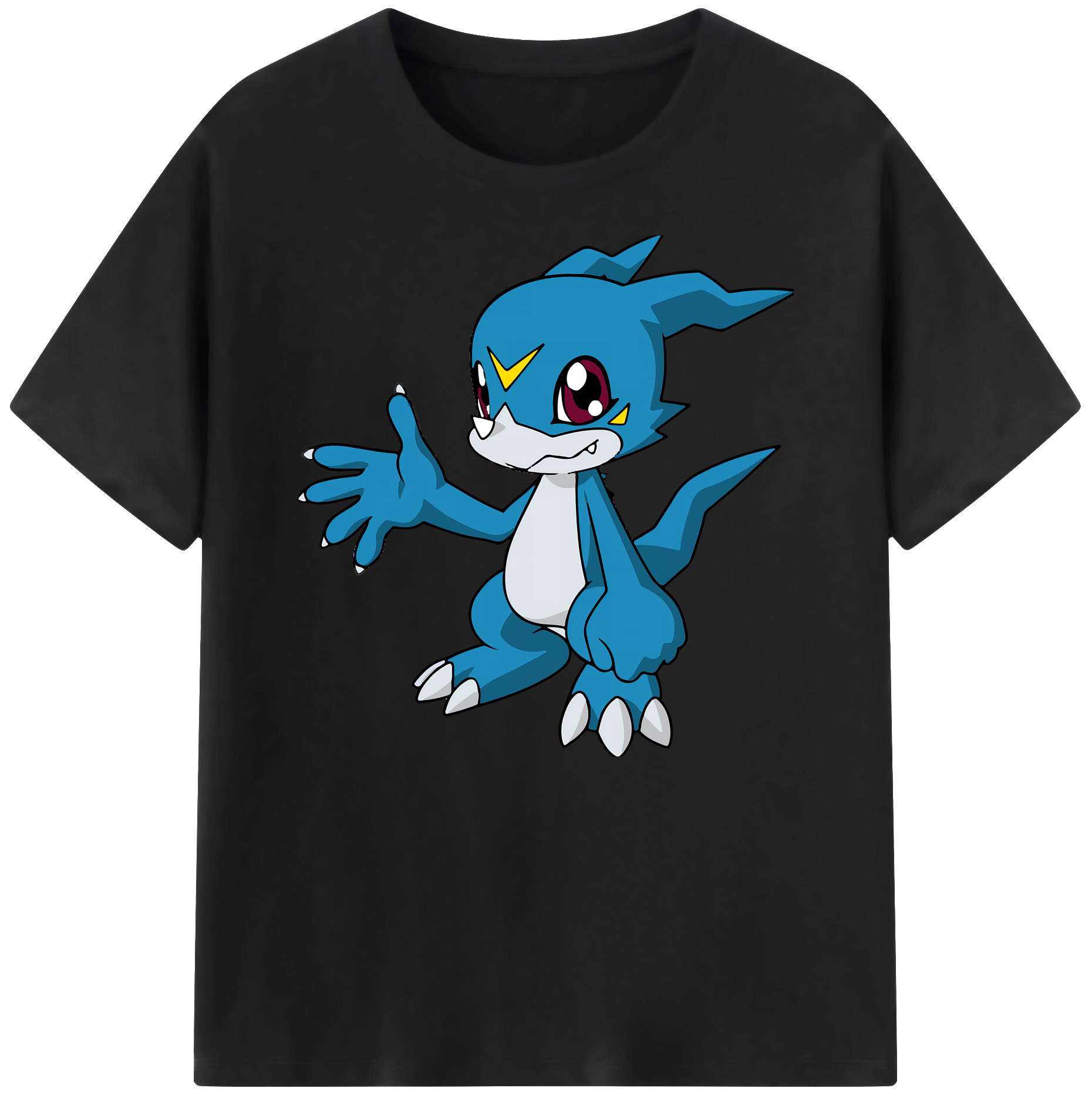 （画像用） Digimon デジタルモンスター/デジモン 綿100％ メンズ半袖Tシャツ｜肌触りやわらか＆通気性