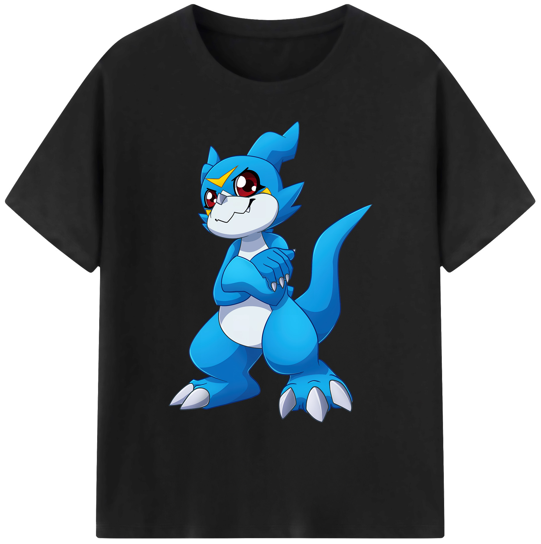 （画像用） Digimon デジタルモンスター/デジモン 綿100％ メンズ半袖Tシャツ｜肌触りやわらか＆通気性