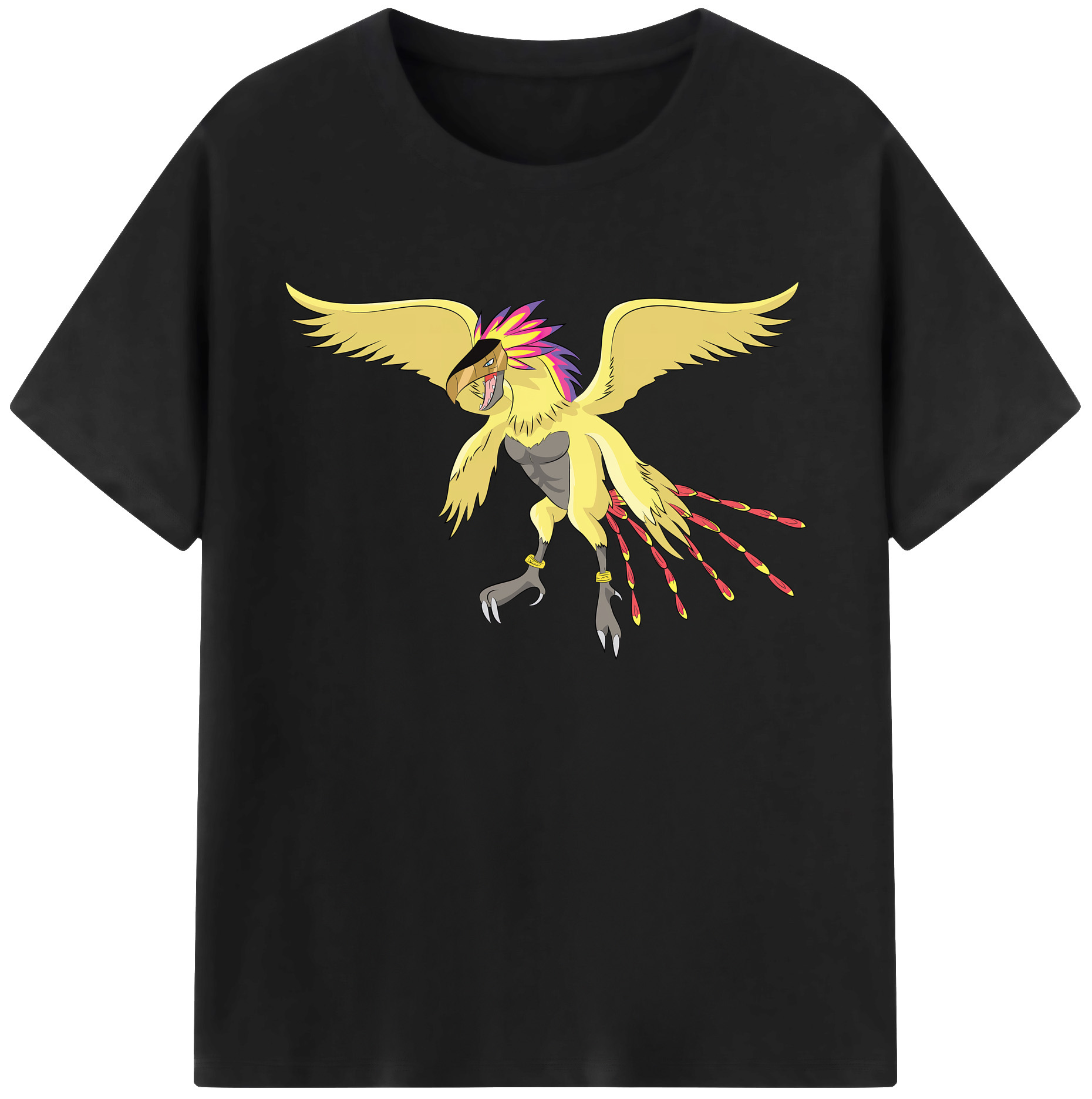 （画像用） Digimon デジタルモンスター/デジモン 綿100％ メンズ半袖Tシャツ｜肌触りやわらか＆通気性