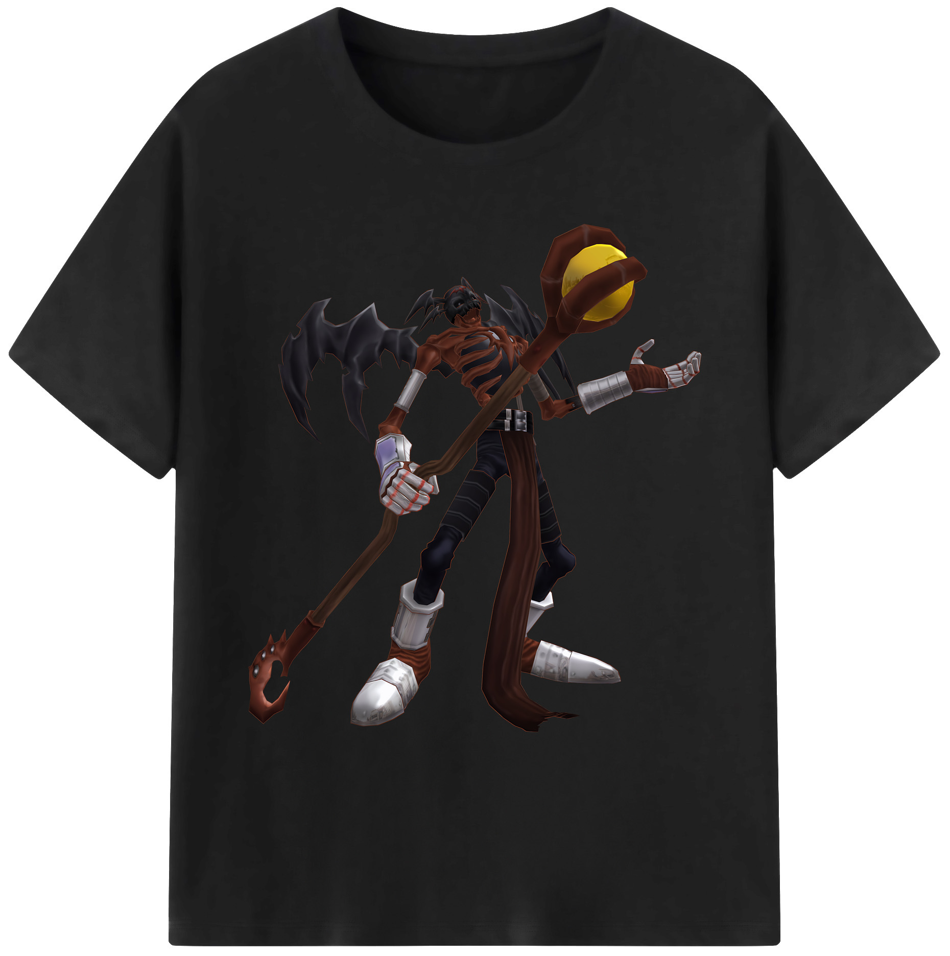 （画像用） Digimon デジタルモンスター/デジモン 綿100％ メンズ半袖Tシャツ｜肌触りやわらか＆通気性