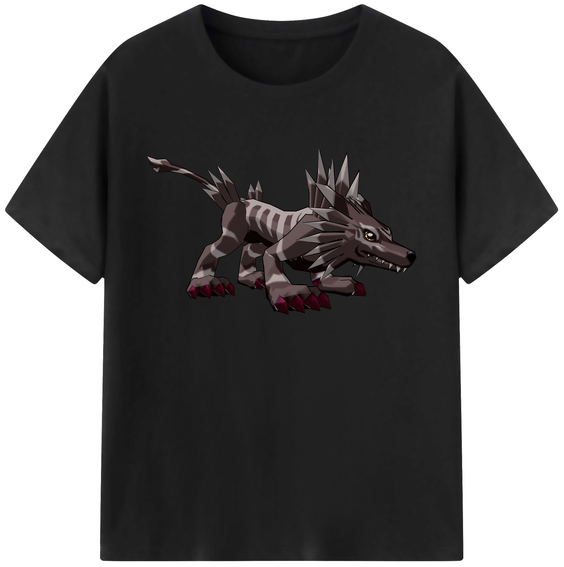 （画像用） Digimon デジタルモンスター/デジモン 綿100％ メンズ半袖Tシャツ｜肌触りやわらか＆通気性