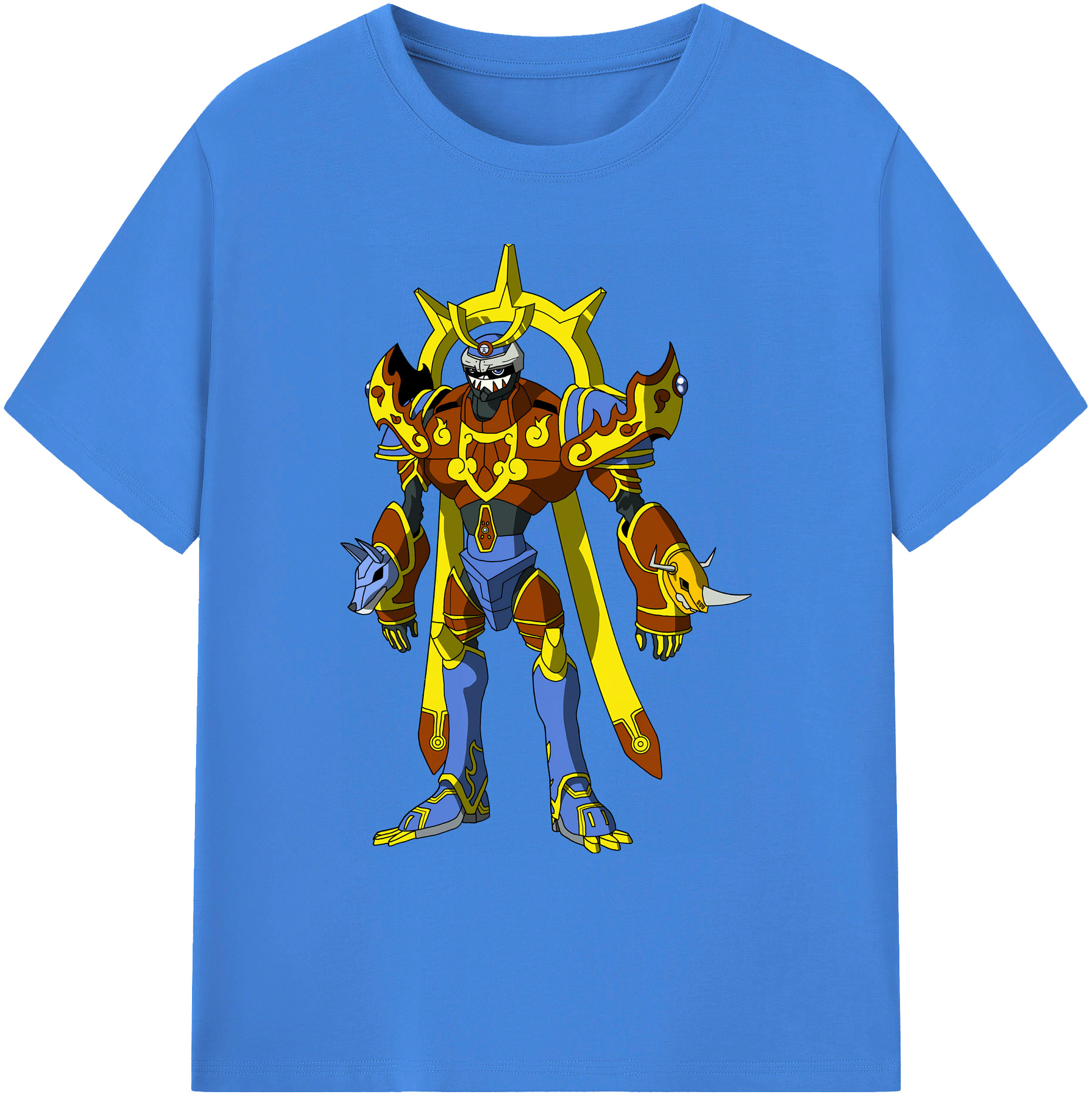 （画像用） Digimon デジタルモンスター/デジモン 綿100％ メンズ半袖Tシャツ｜肌触りやわらか＆通気性