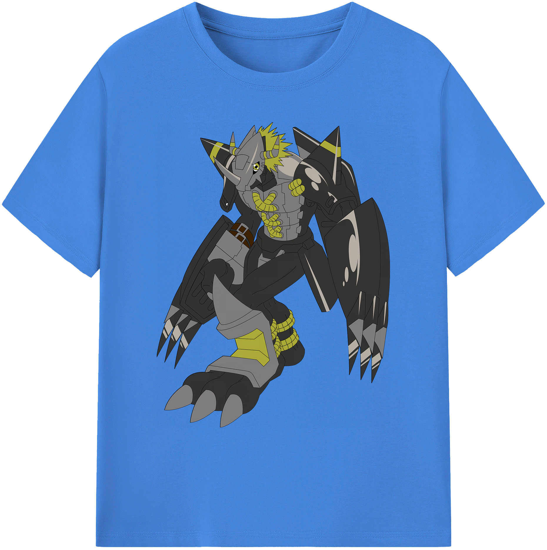 （画像用） Digimon デジタルモンスター/デジモン 綿100％ メンズ半袖Tシャツ｜肌触りやわらか＆通気性