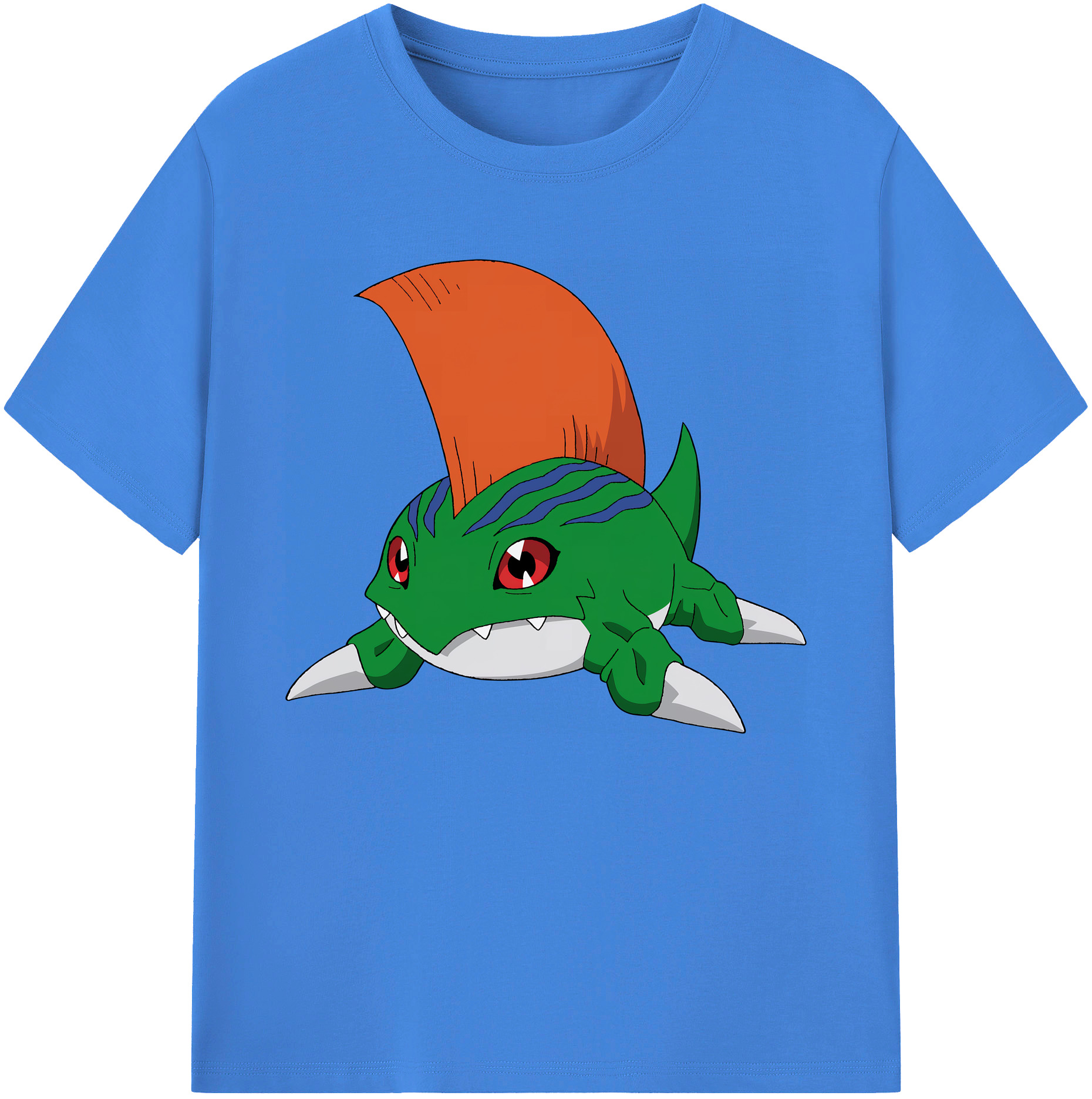 （画像用） Digimon デジタルモンスター/デジモン 綿100％ メンズ半袖Tシャツ｜肌触りやわらか＆通気性