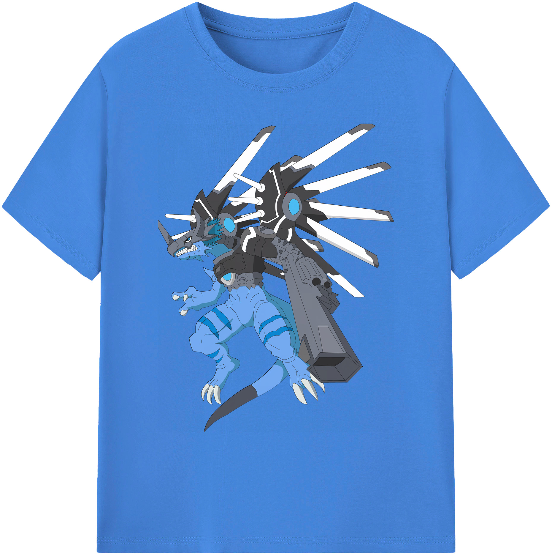 （画像用） Digimon デジタルモンスター/デジモン 綿100％ メンズ半袖Tシャツ｜肌触りやわらか＆通気性