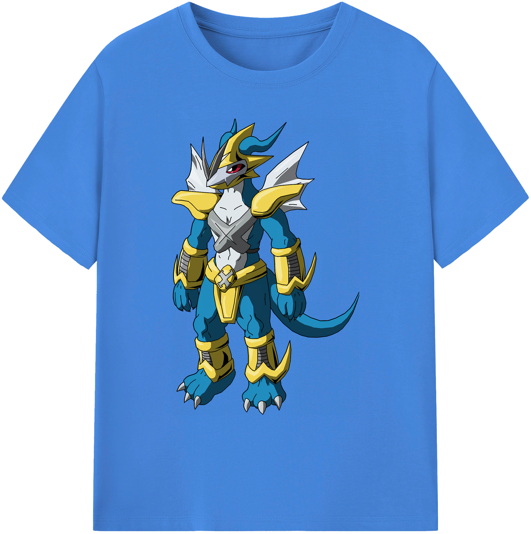 （画像用） Digimon デジタルモンスター/デジモン 綿100％ メンズ半袖Tシャツ｜肌触りやわらか＆通気性
