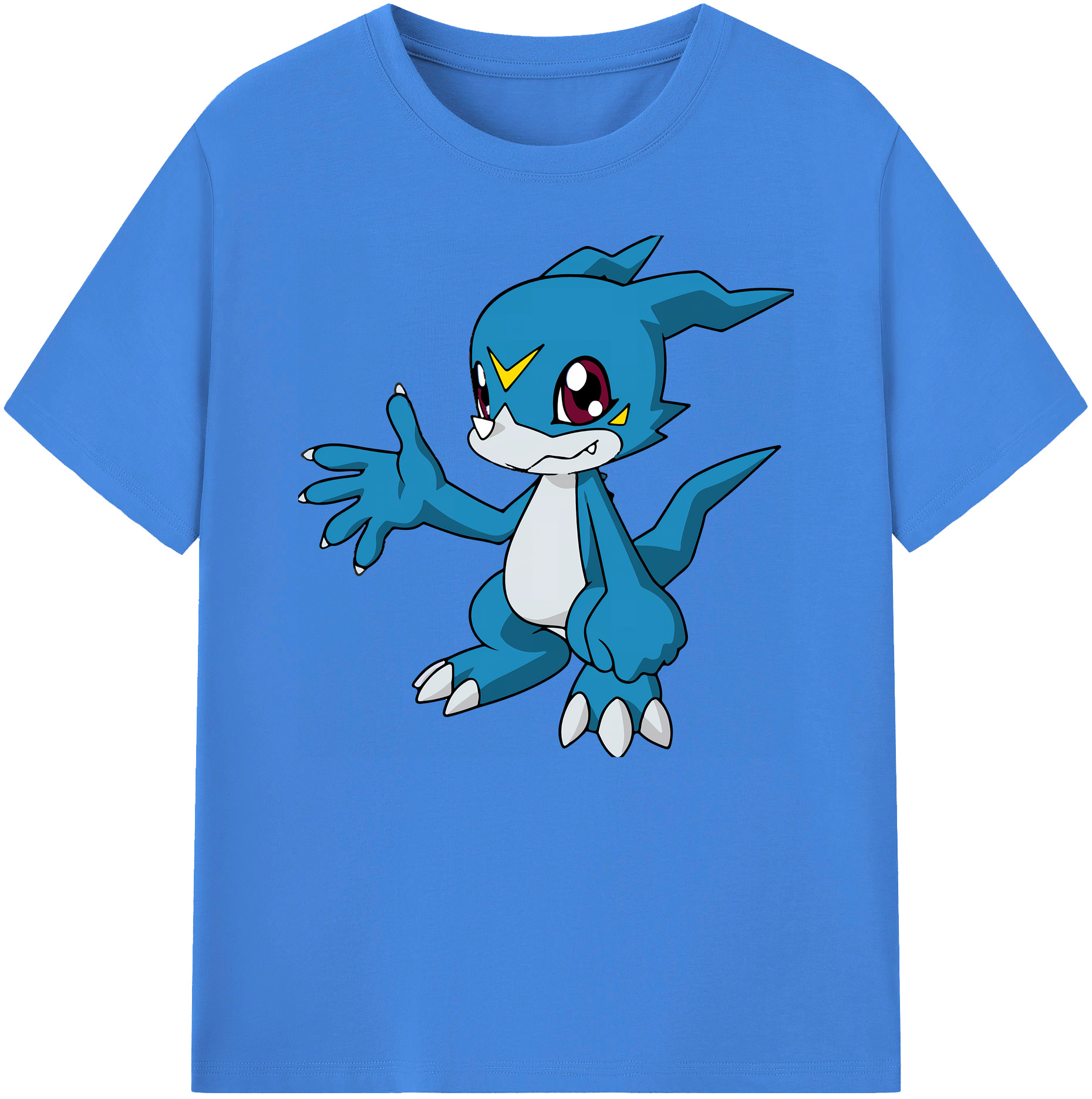 （画像用） Digimon デジタルモンスター/デジモン 綿100％ メンズ半袖Tシャツ｜肌触りやわらか＆通気性