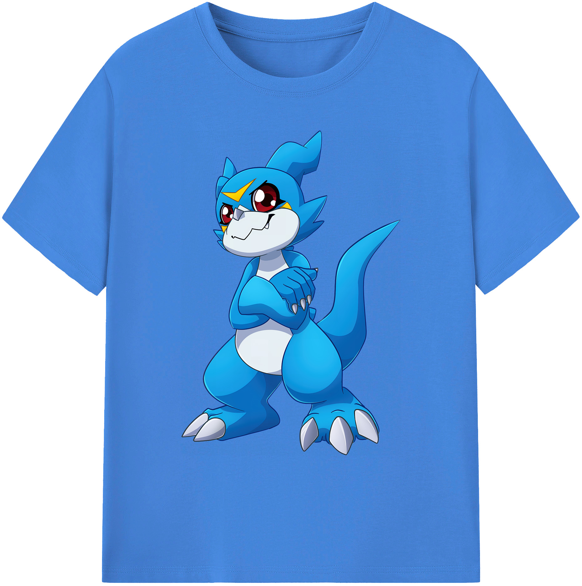 （画像用） Digimon デジタルモンスター/デジモン 綿100％ メンズ半袖Tシャツ｜肌触りやわらか＆通気性