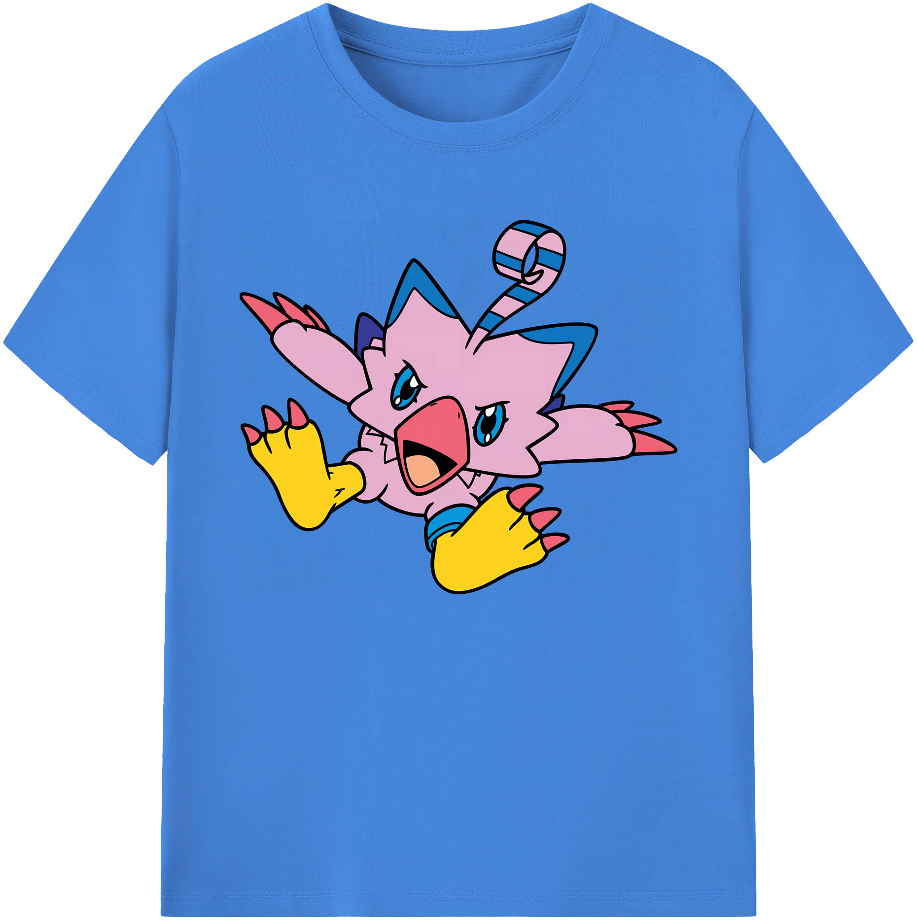 （画像用） Digimon デジタルモンスター/デジモン 綿100％ メンズ半袖Tシャツ｜肌触りやわらか＆通気性