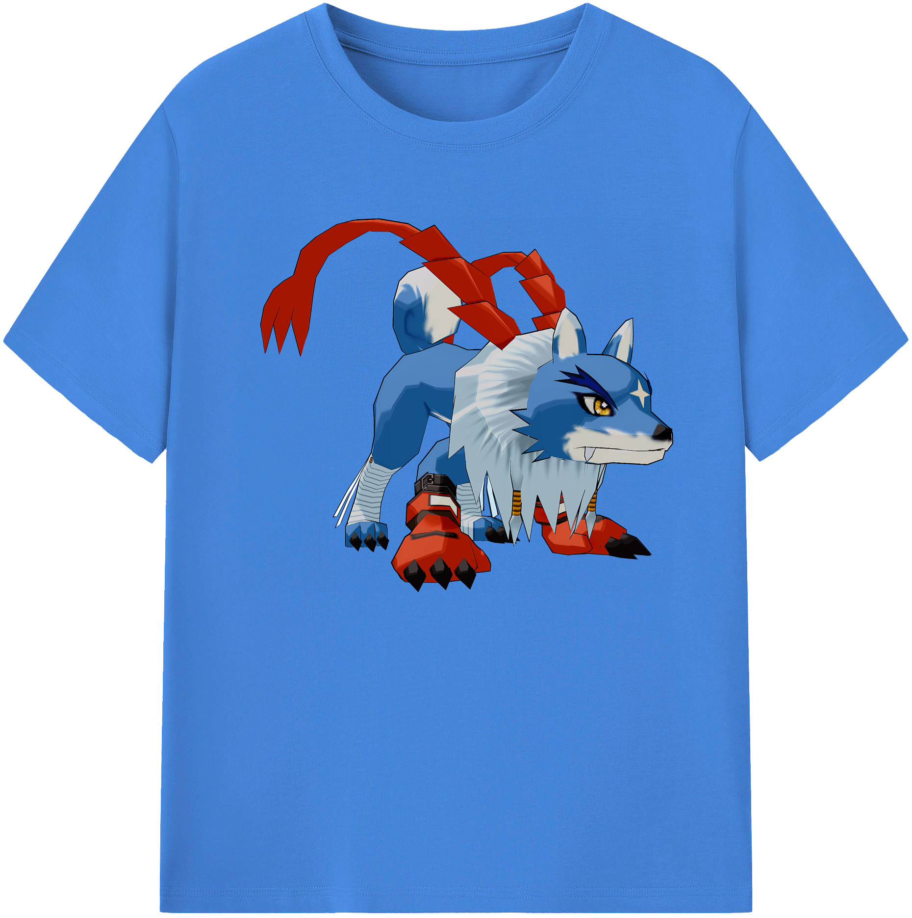 （画像用） Digimon デジタルモンスター/デジモン 綿100％ メンズ半袖Tシャツ｜肌触りやわらか＆通気性