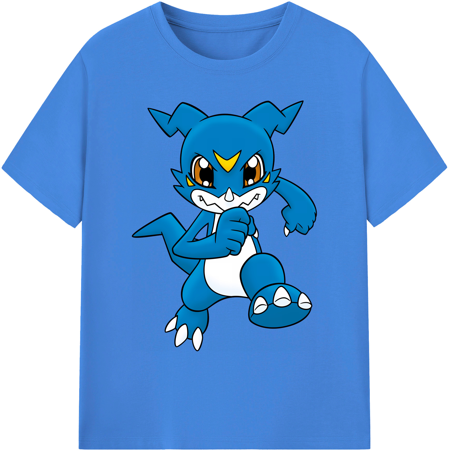 （画像用） Digimon デジタルモンスター/デジモン 綿100％ メンズ半袖Tシャツ｜肌触りやわらか＆通気性