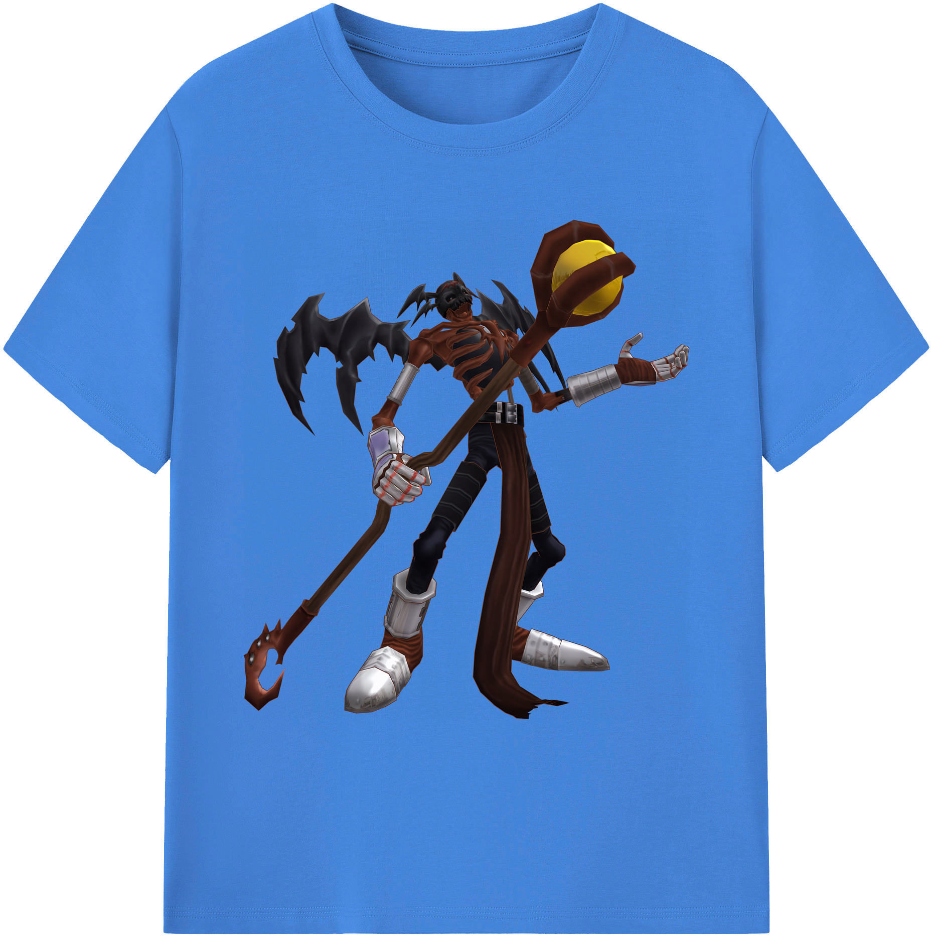 （画像用） Digimon デジタルモンスター/デジモン 綿100％ メンズ半袖Tシャツ｜肌触りやわらか＆通気性