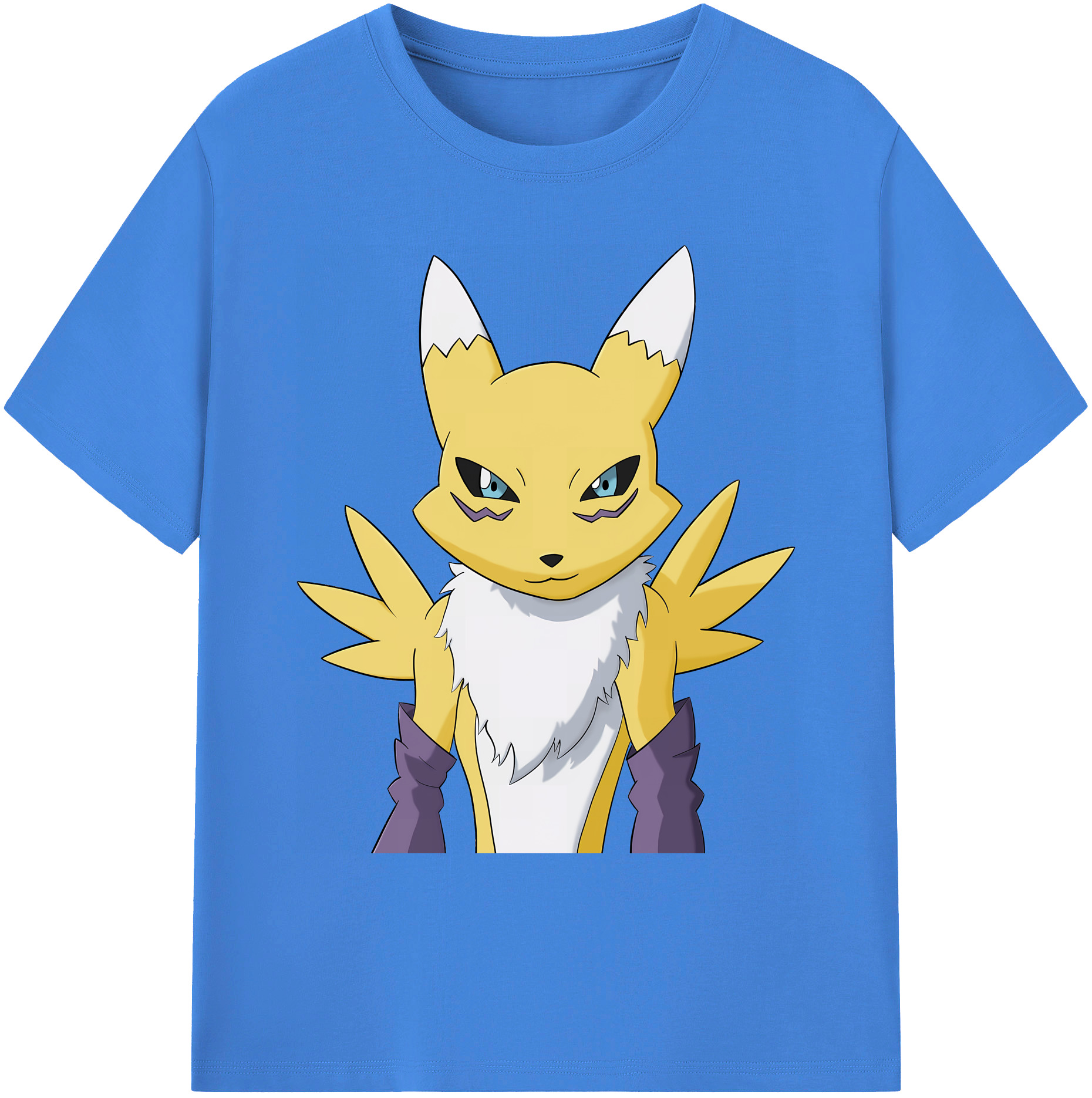 （画像用） Digimon デジタルモンスター/デジモン 綿100％ メンズ半袖Tシャツ｜肌触りやわらか＆通気性