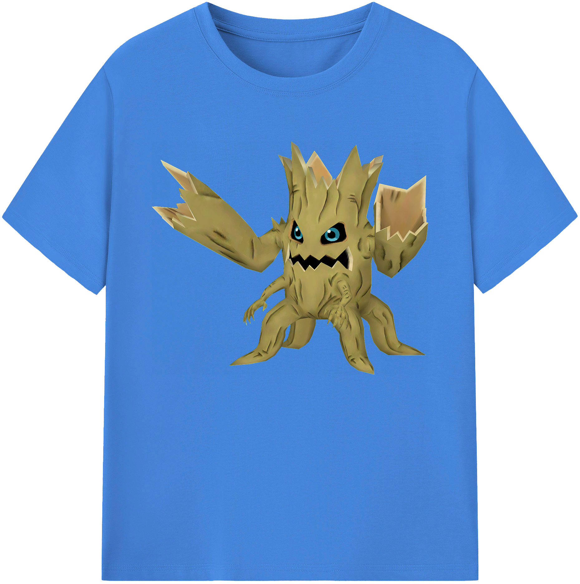 （画像用） Digimon デジタルモンスター/デジモン 綿100％ メンズ半袖Tシャツ｜肌触りやわらか＆通気性