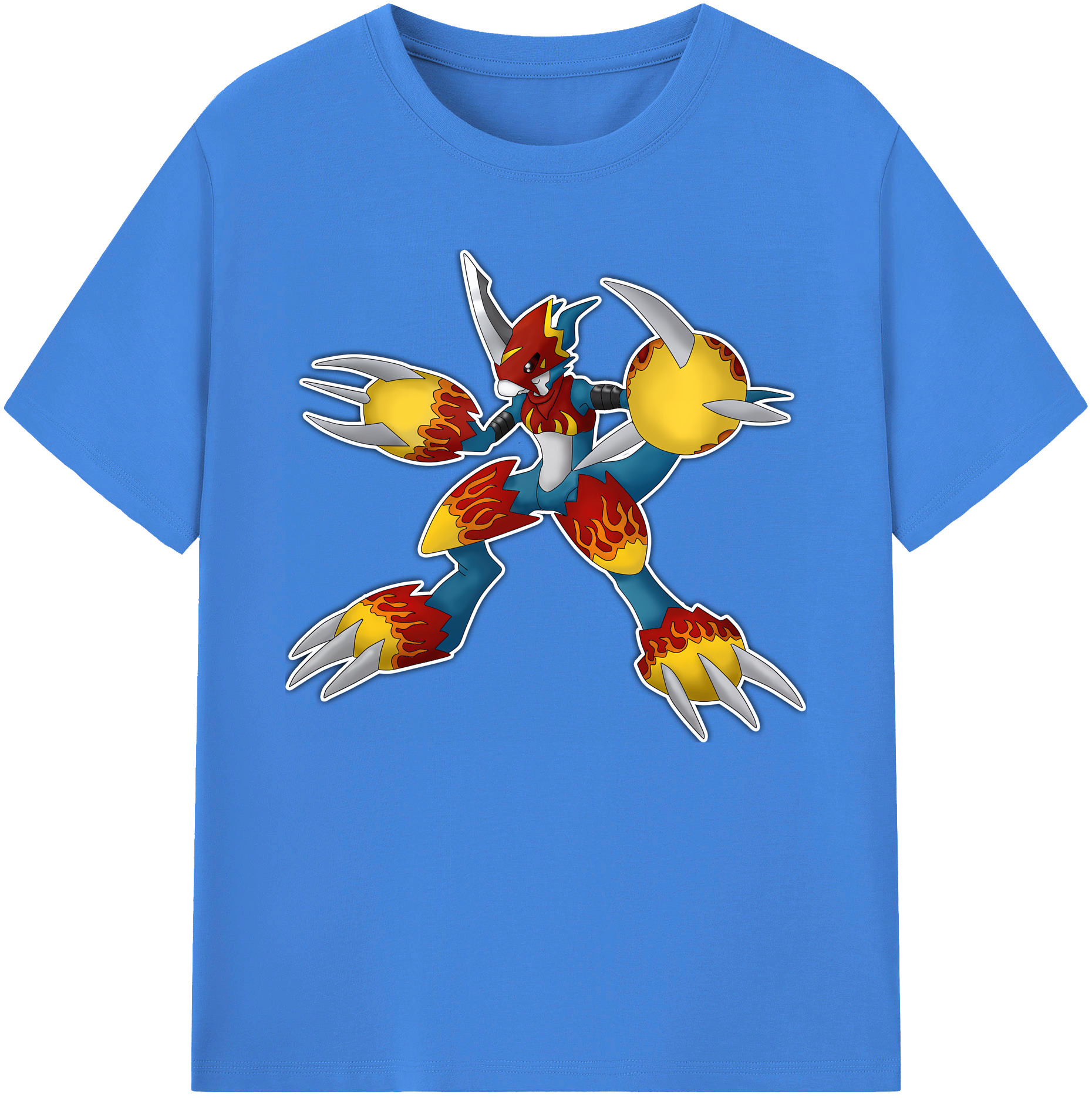 （画像用） Digimon デジタルモンスター/デジモン 綿100％ メンズ半袖Tシャツ｜肌触りやわらか＆通気性