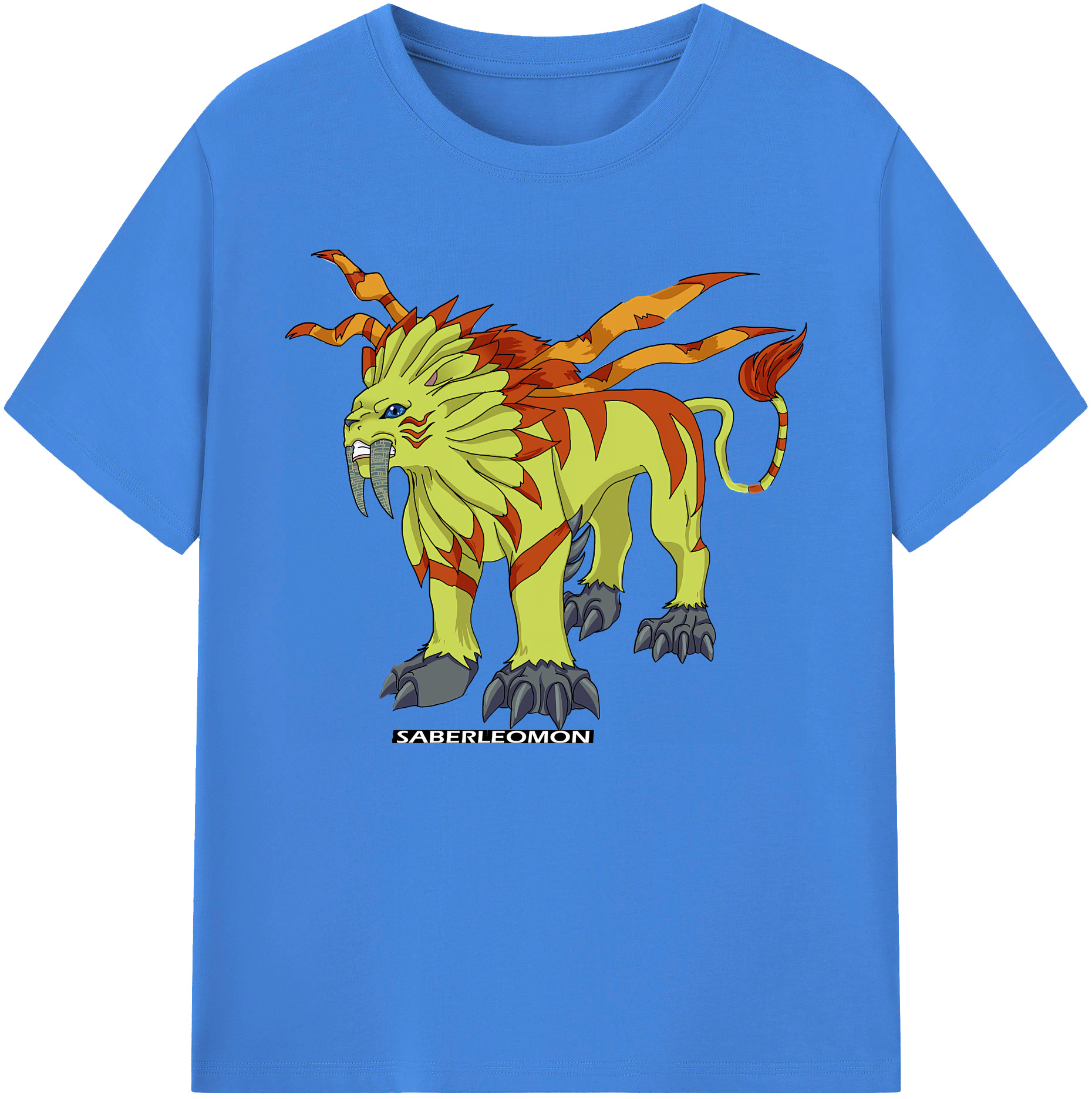 （画像用） Digimon デジタルモンスター/デジモン 綿100％ メンズ半袖Tシャツ｜肌触りやわらか＆通気性