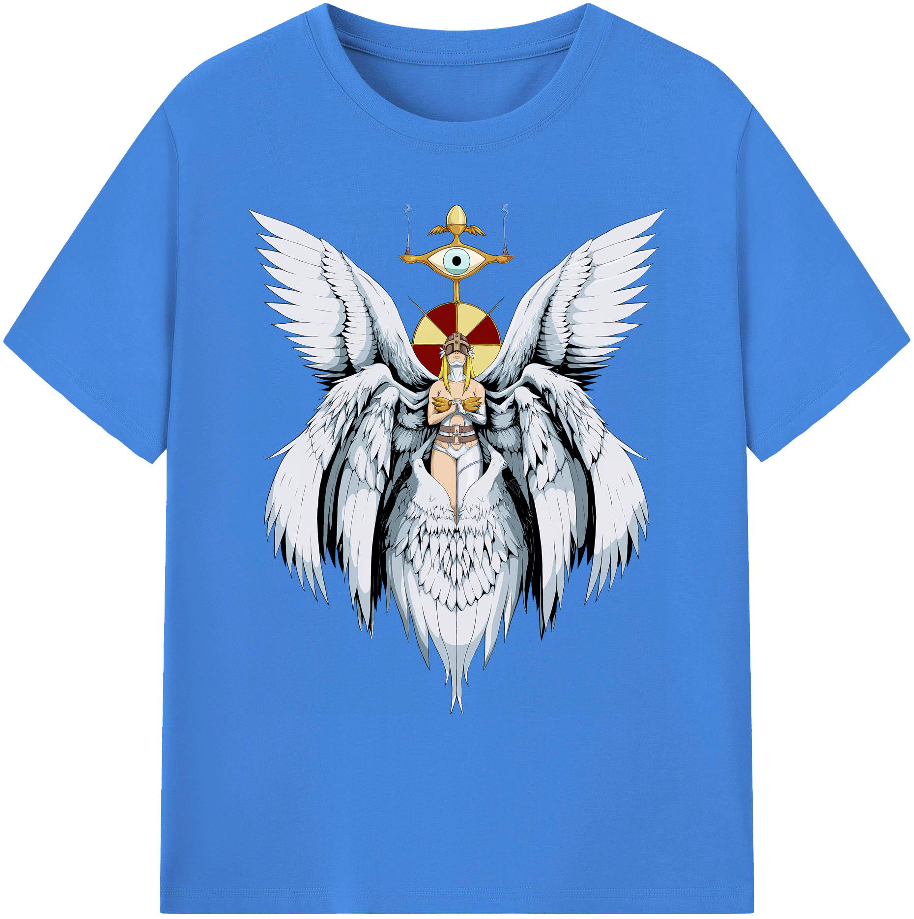 （画像用） Digimon デジタルモンスター/デジモン 綿100％ メンズ半袖Tシャツ｜肌触りやわらか＆通気性