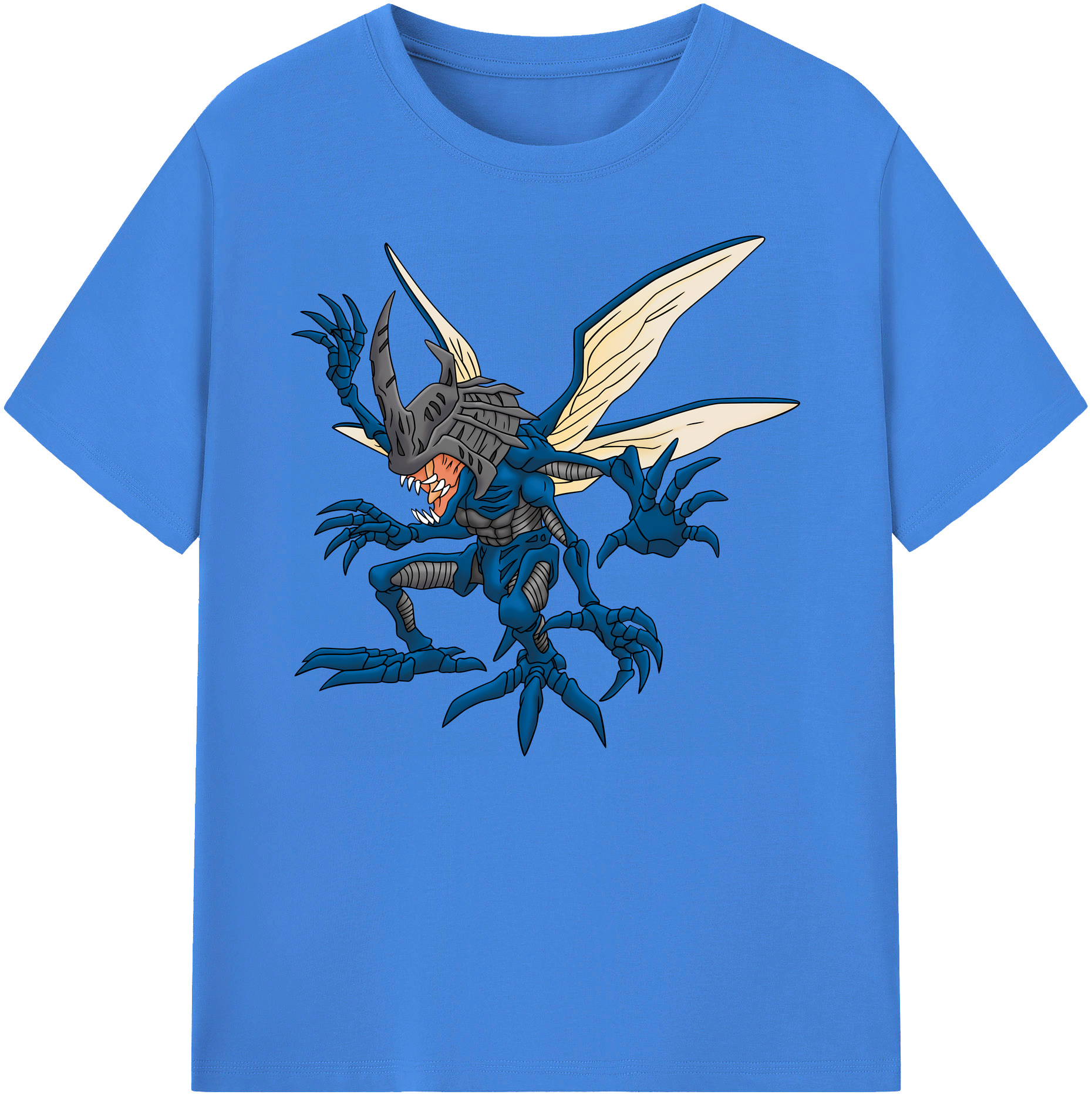 （画像用） Digimon デジタルモンスター/デジモン 綿100％ メンズ半袖Tシャツ｜肌触りやわらか＆通気性