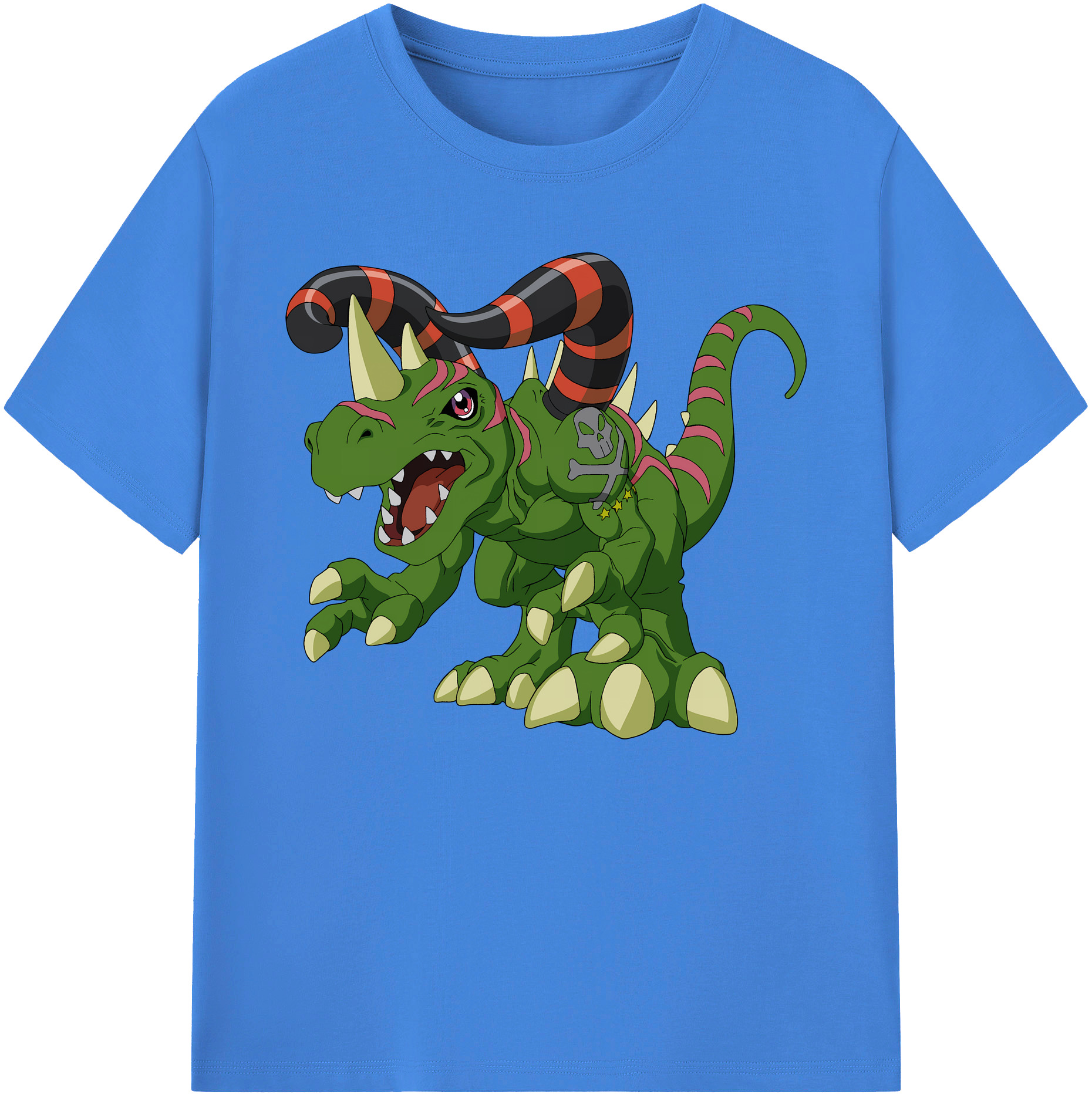 （画像用） Digimon デジタルモンスター/デジモン 綿100％ メンズ半袖Tシャツ｜肌触りやわらか＆通気性