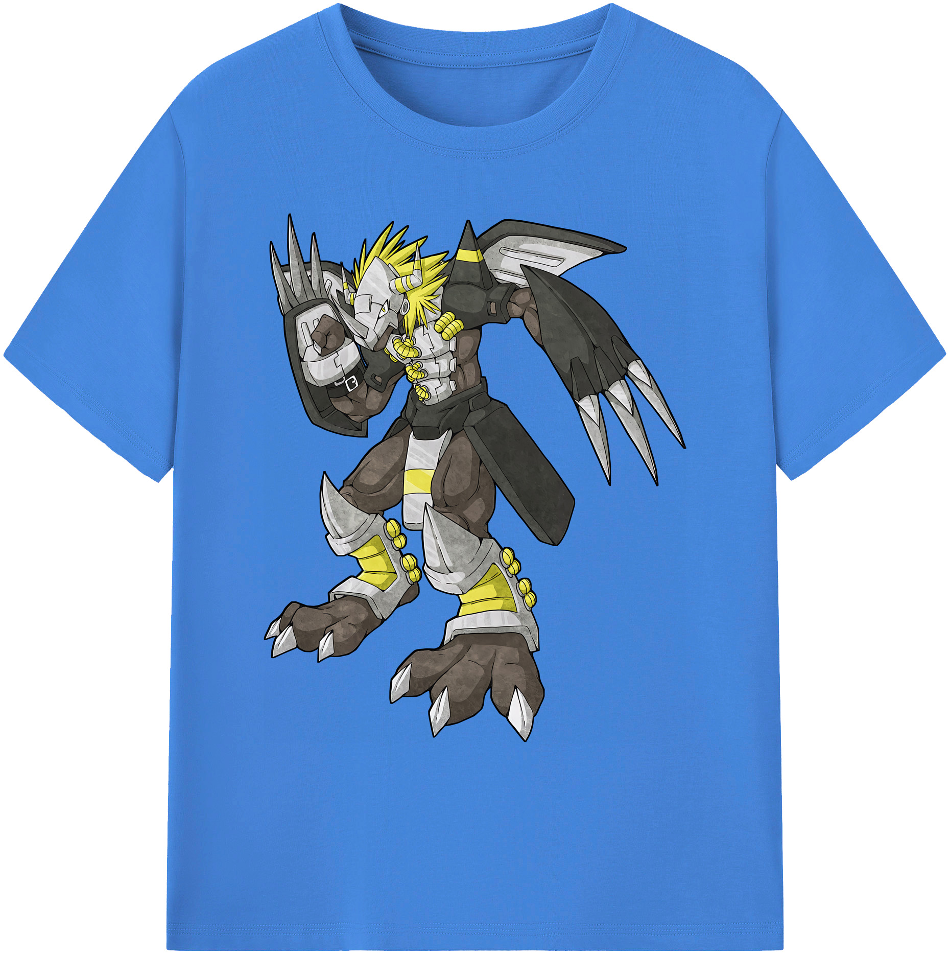 （画像用） Digimon デジタルモンスター/デジモン 綿100％ メンズ半袖Tシャツ｜肌触りやわらか＆通気性