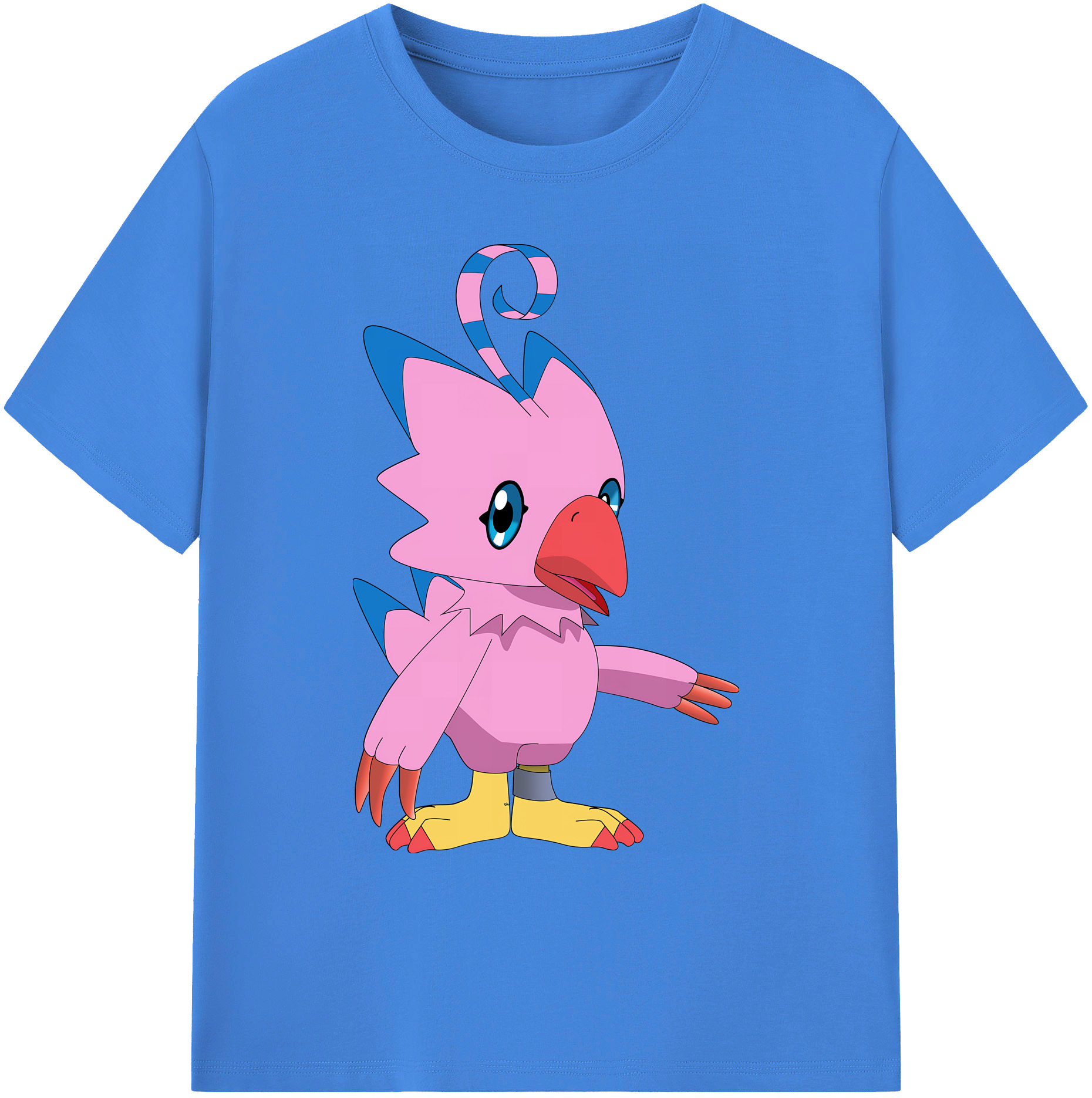 （画像用） Digimon デジタルモンスター/デジモン 綿100％ メンズ半袖Tシャツ｜肌触りやわらか＆通気性