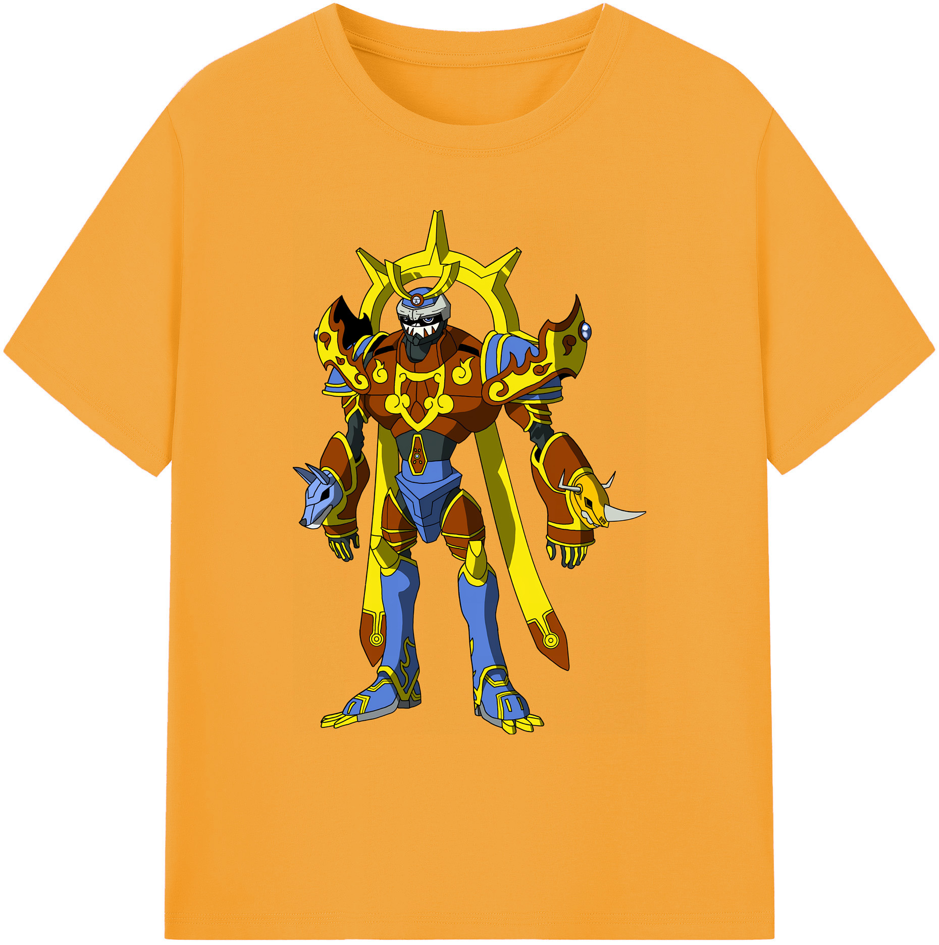 （画像用） Digimon デジタルモンスター/デジモン 綿100％ メンズ半袖Tシャツ｜肌触りやわらか＆通気性