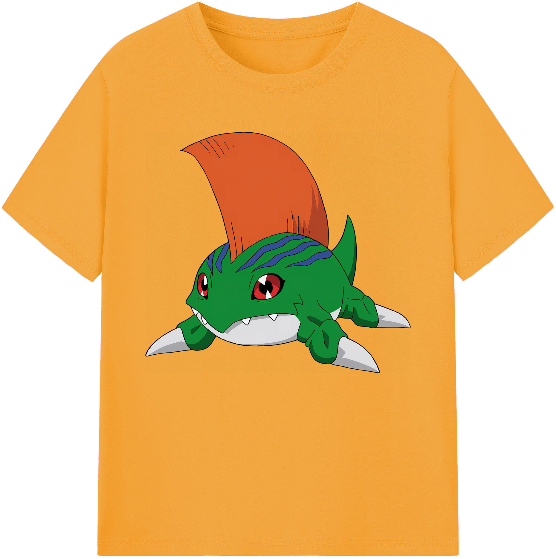 （画像用） Digimon デジタルモンスター/デジモン 綿100％ メンズ半袖Tシャツ｜肌触りやわらか＆通気性