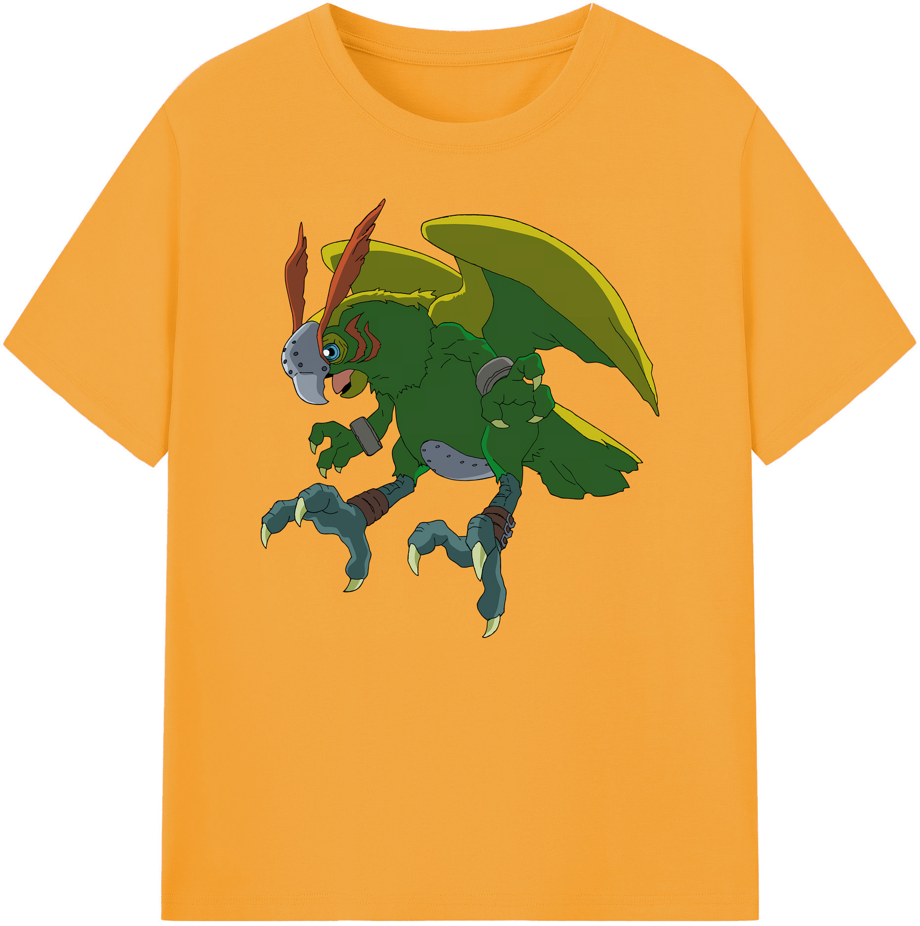（画像用） Digimon デジタルモンスター/デジモン 綿100％ メンズ半袖Tシャツ｜肌触りやわらか＆通気性
