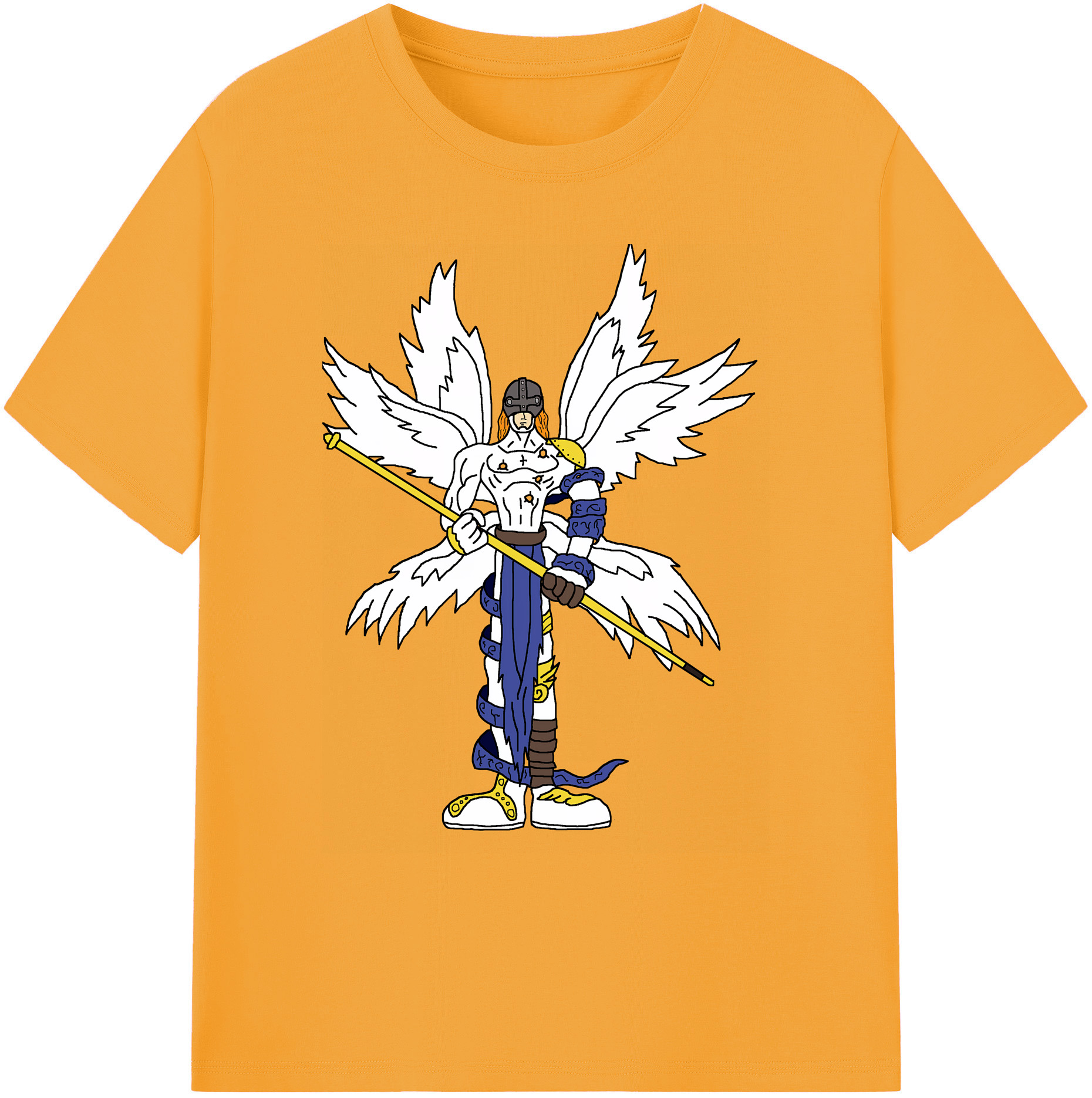 （画像用） Digimon デジタルモンスター/デジモン 綿100％ メンズ半袖Tシャツ｜肌触りやわらか＆通気性