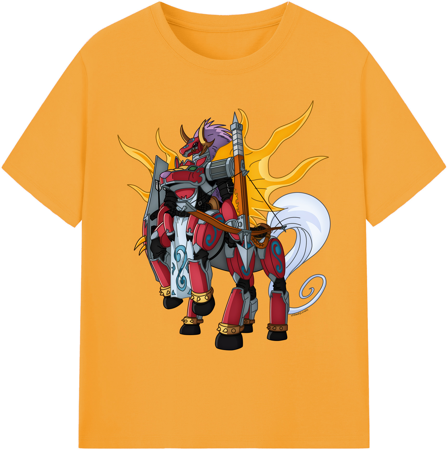 （画像用） Digimon デジタルモンスター/デジモン 綿100％ メンズ半袖Tシャツ｜肌触りやわらか＆通気性