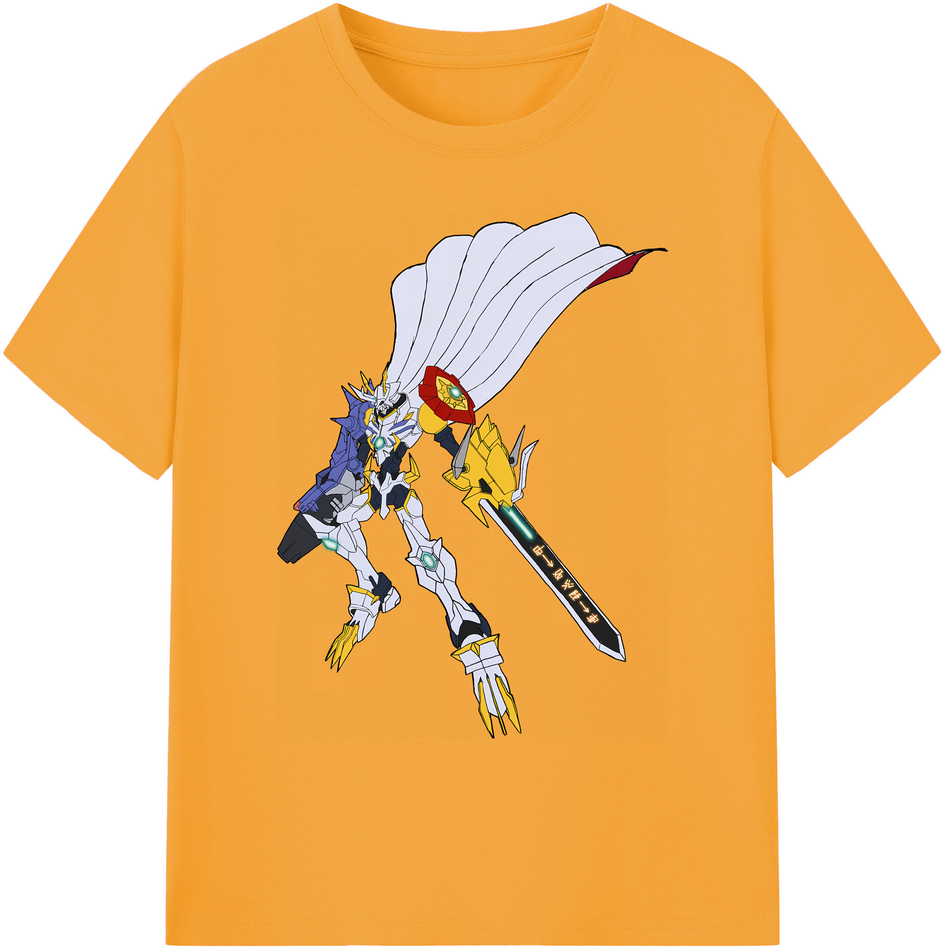 （画像用） Digimon デジタルモンスター/デジモン 綿100％ メンズ半袖Tシャツ｜肌触りやわらか＆通気性