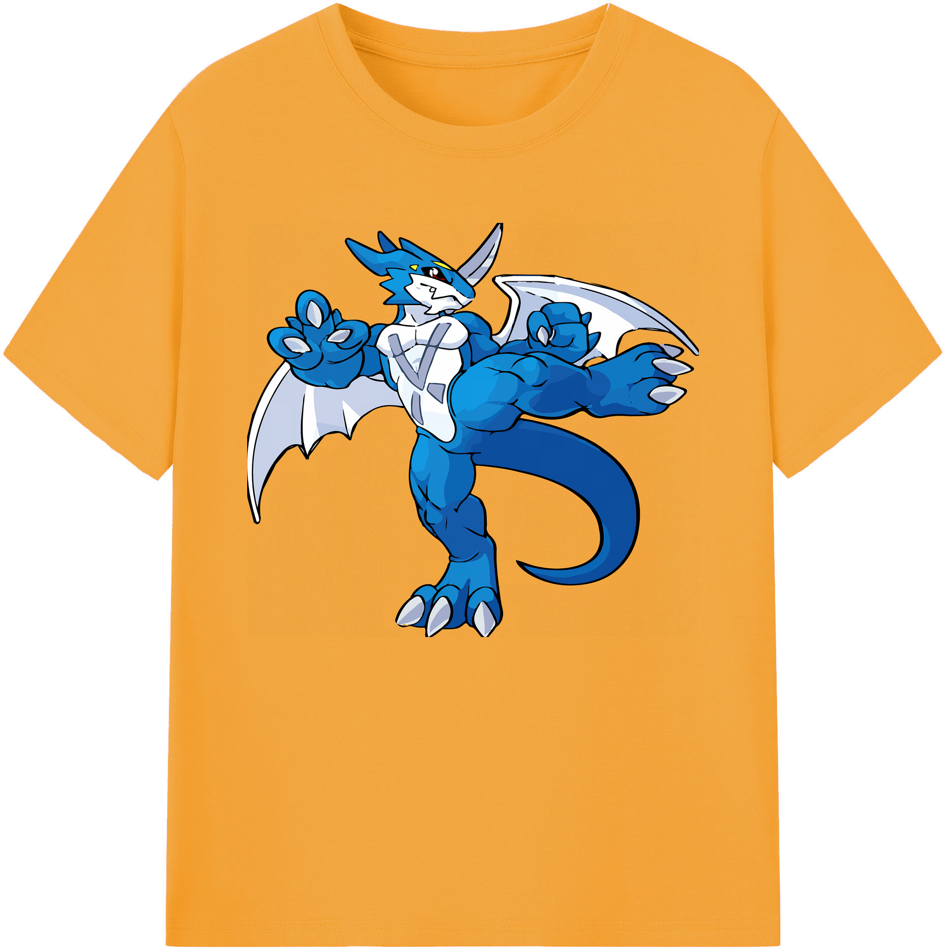 （画像用） Digimon デジタルモンスター/デジモン 綿100％ メンズ半袖Tシャツ｜肌触りやわらか＆通気性