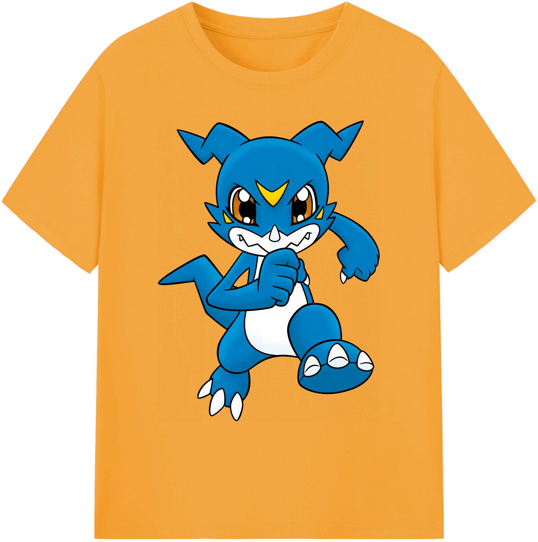 （画像用） Digimon デジタルモンスター/デジモン 綿100％ メンズ半袖Tシャツ｜肌触りやわらか＆通気性
